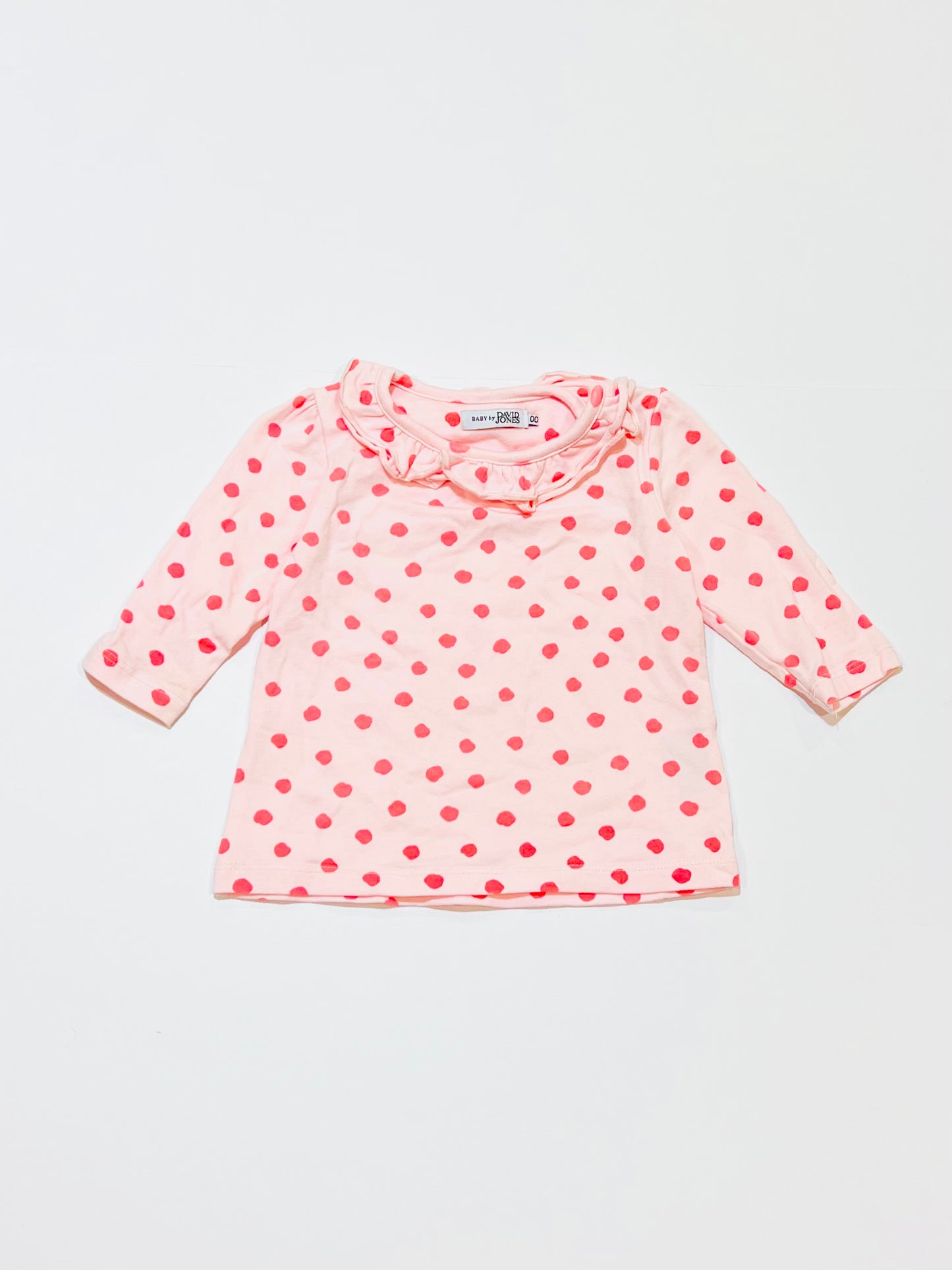 Pink spot top - Size 00