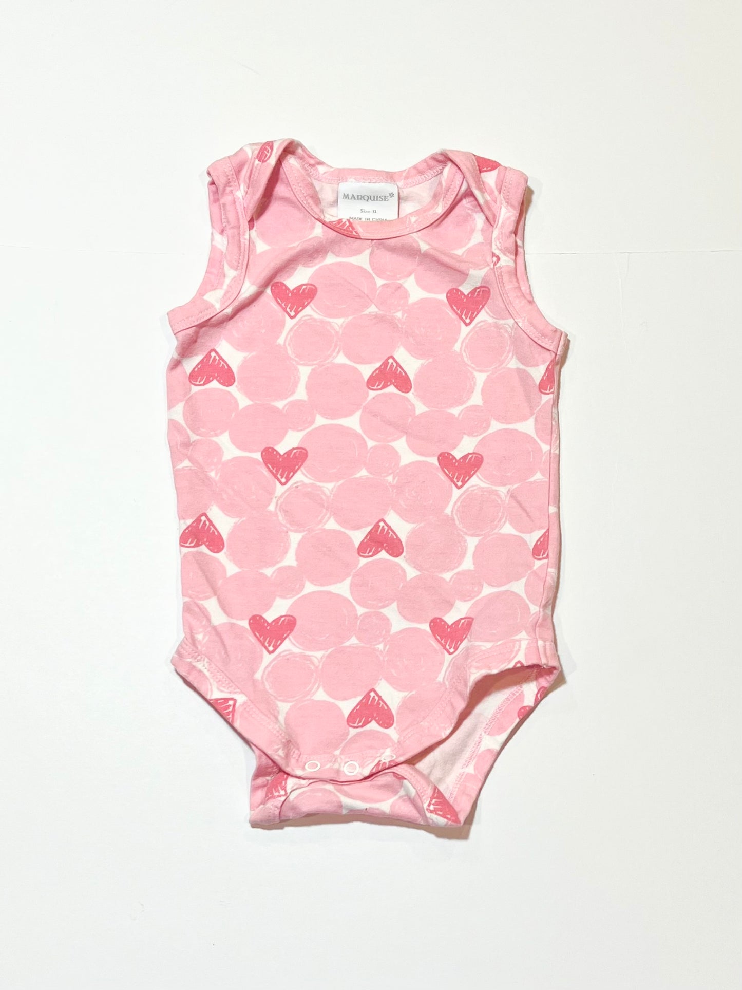 Spots and hearts bodysuit - Size 0