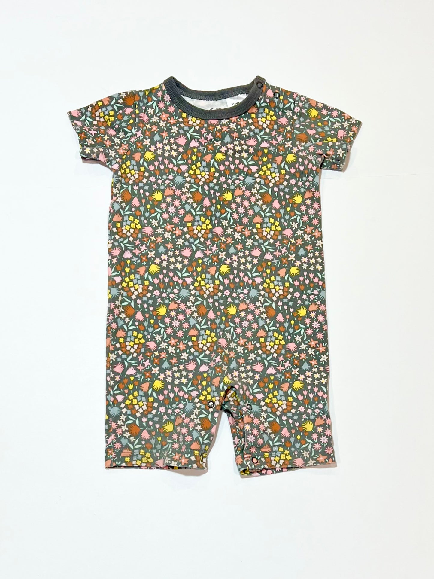 Floral romper - Size 0