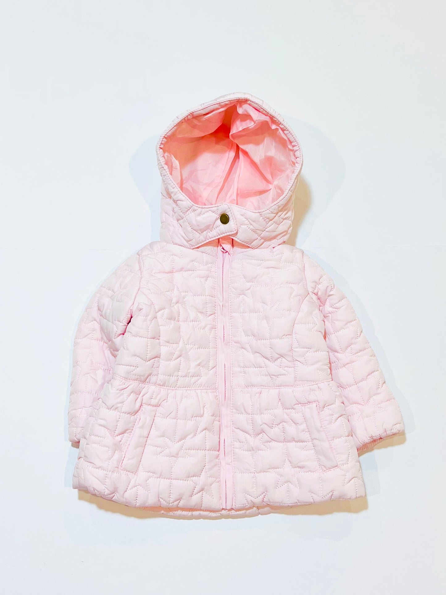 Pink puffer jacket - Size 00