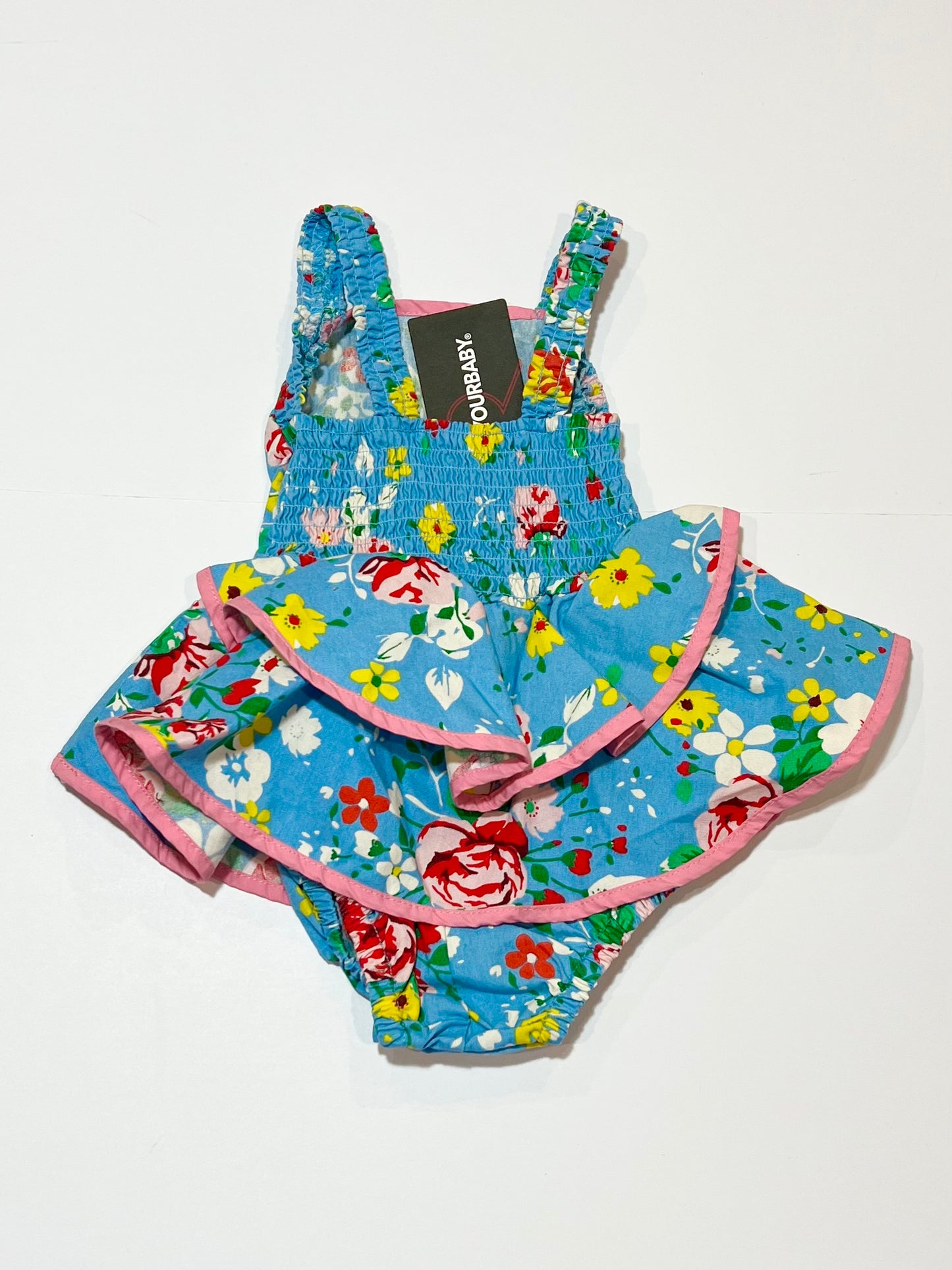Floral romper brand new - Size 0