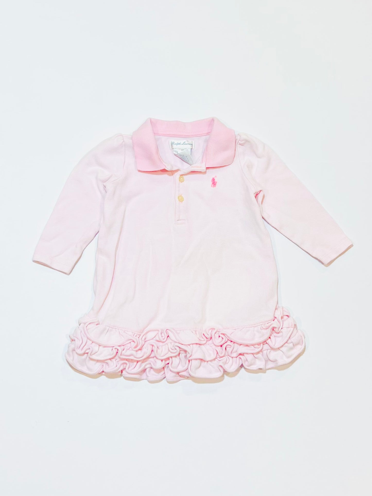 Pink polo dress - Size 00
