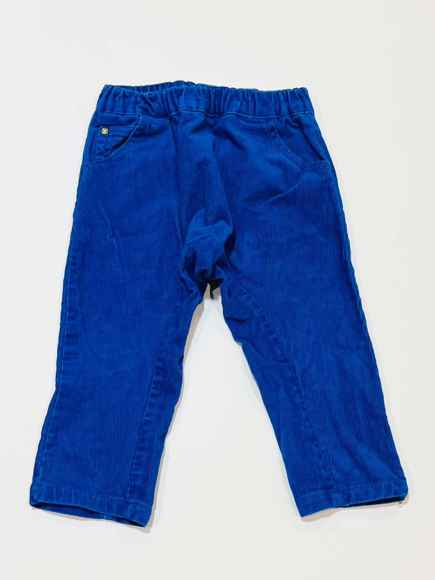Blue corduroy pants - Size 0