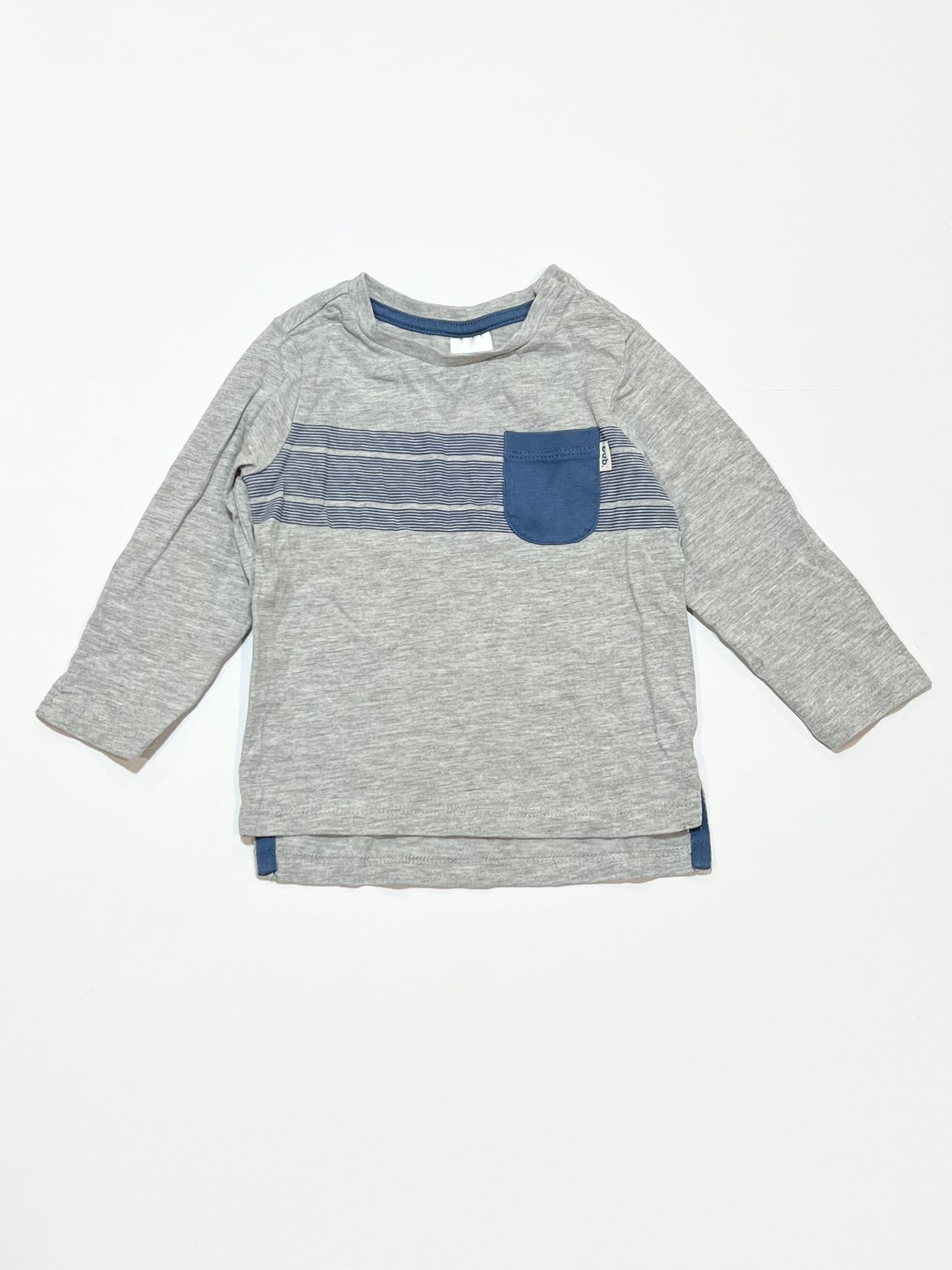 Grey pocket top - Size 0