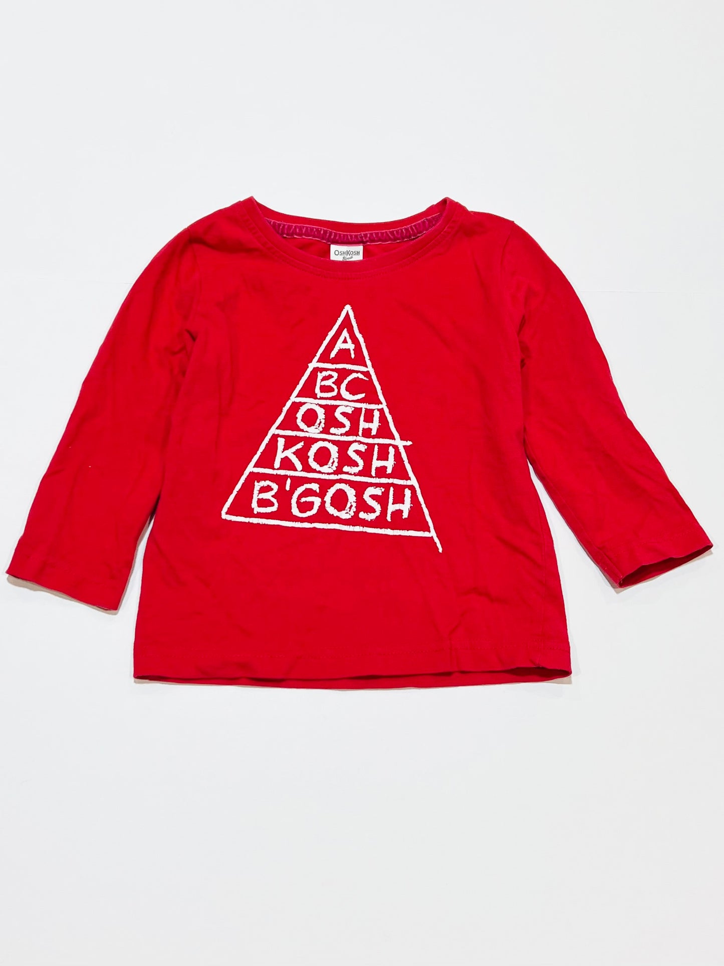 Red triangle top - Size 0