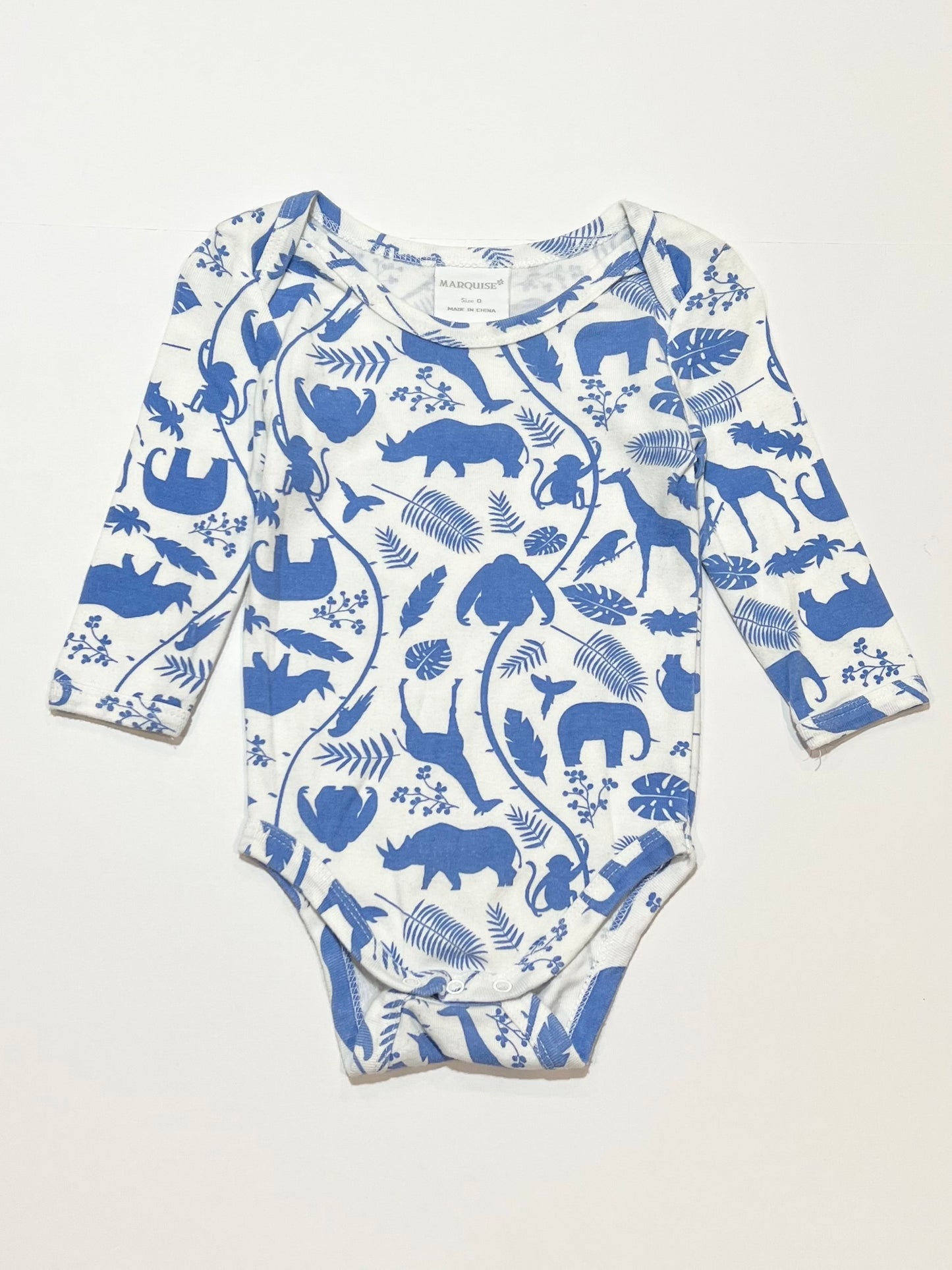 Animals bodysuit - Size 0