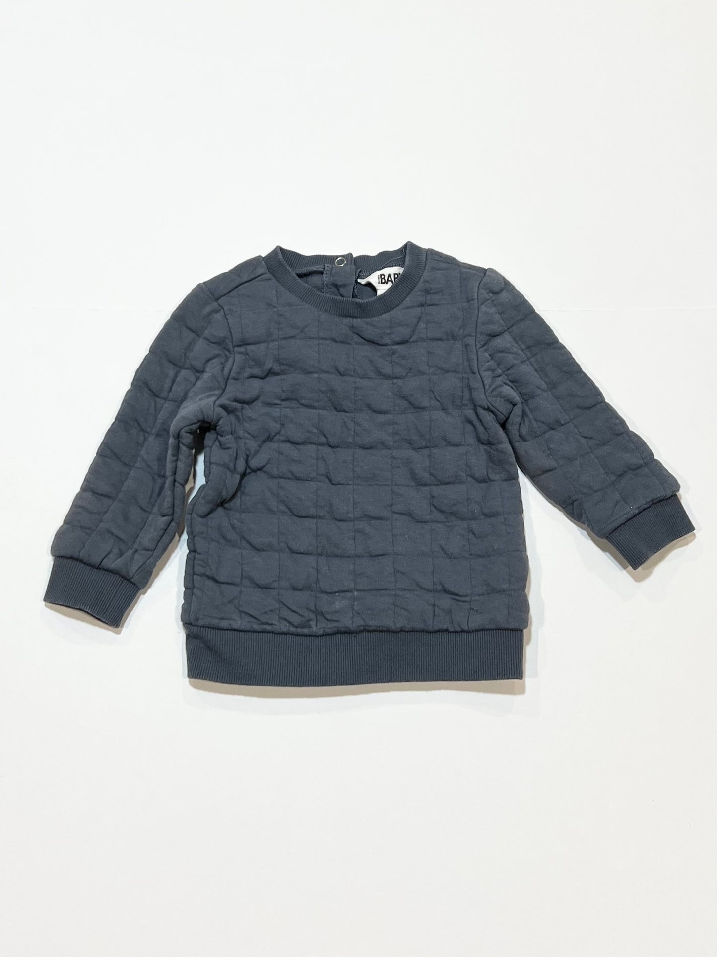 Grey quilted sweater - Size 0