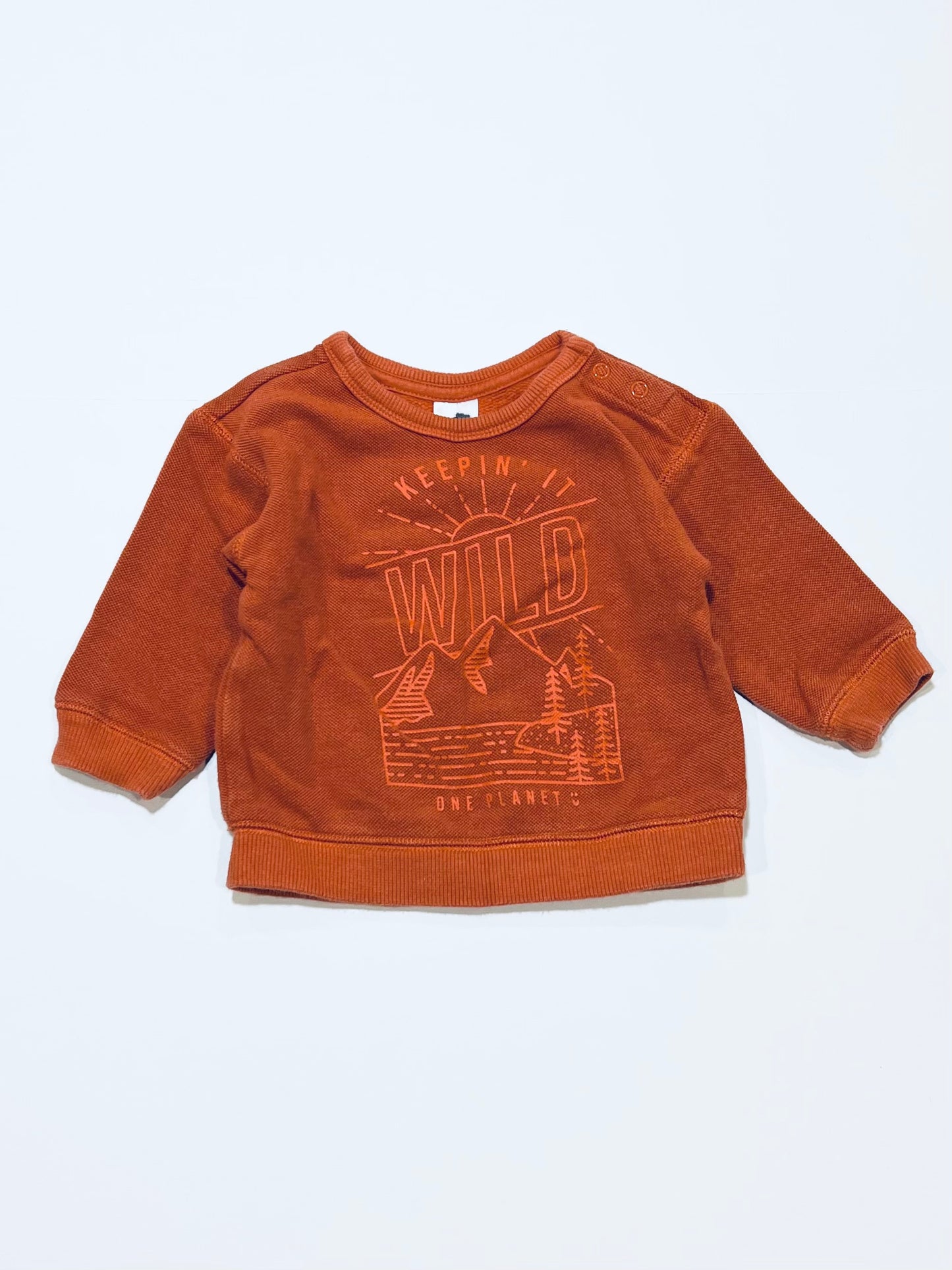 Orange sweater - Size 0