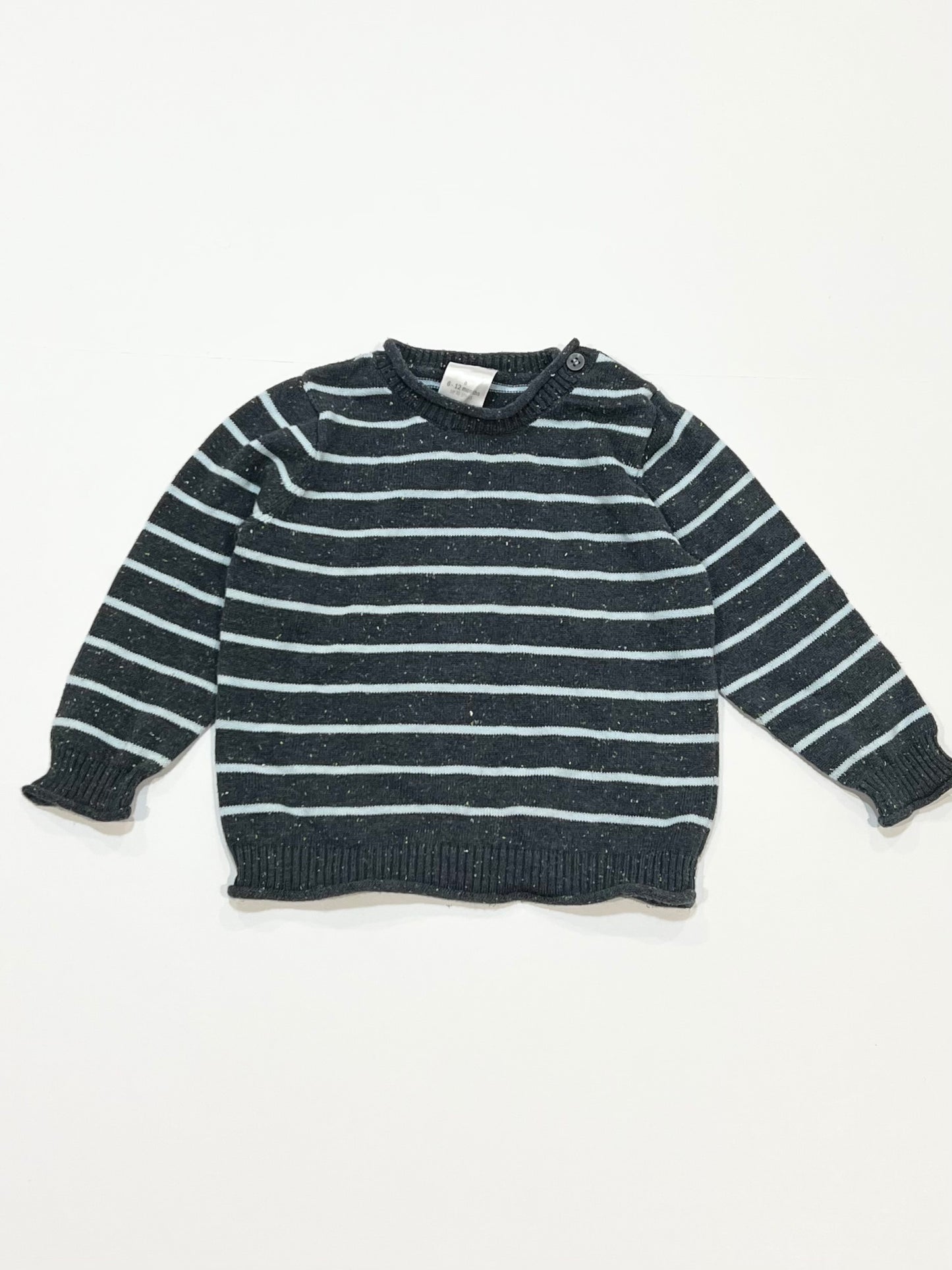 Striped knit jumper - Size 0
