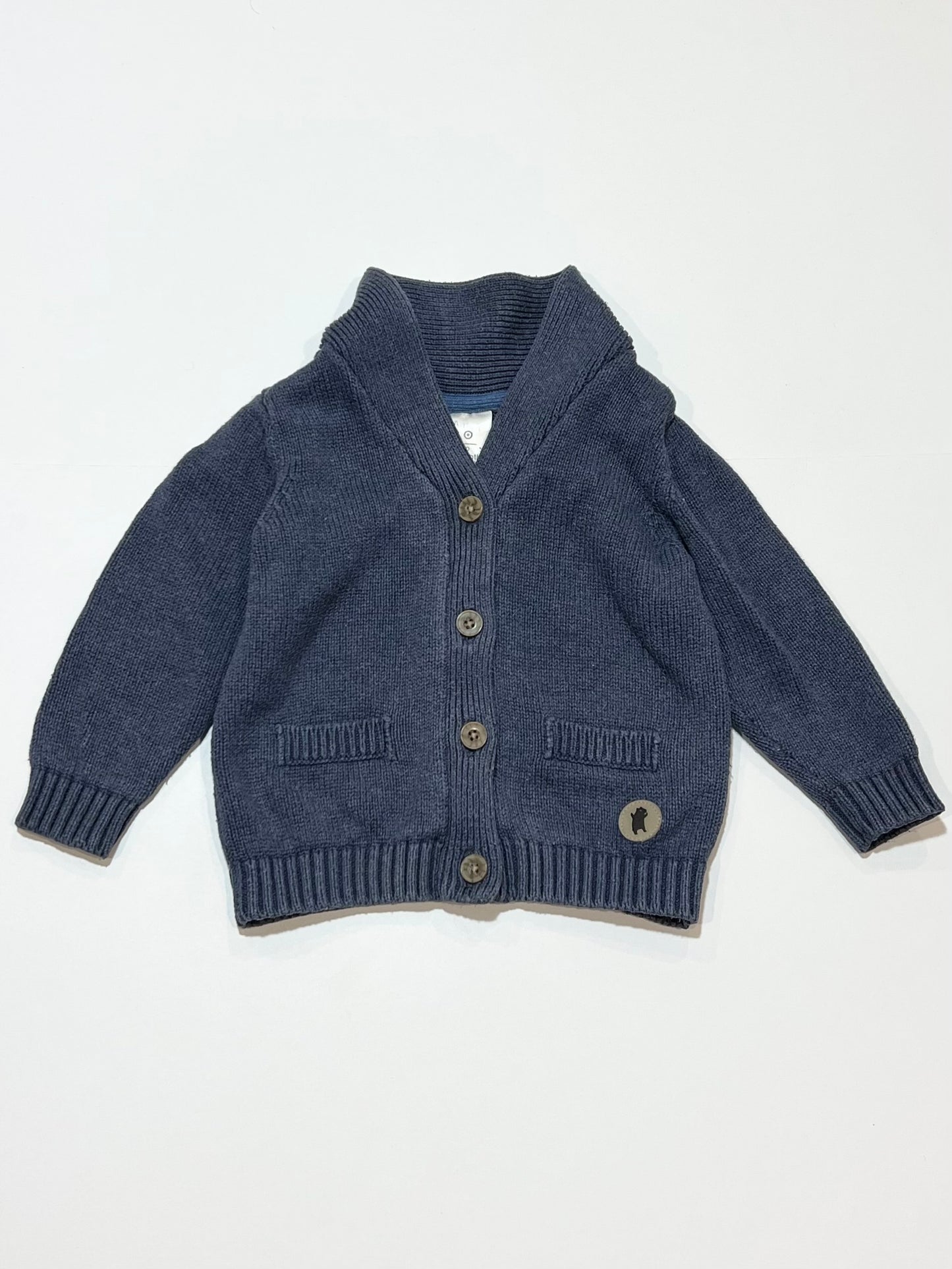 Grey knit jacket - Size 0