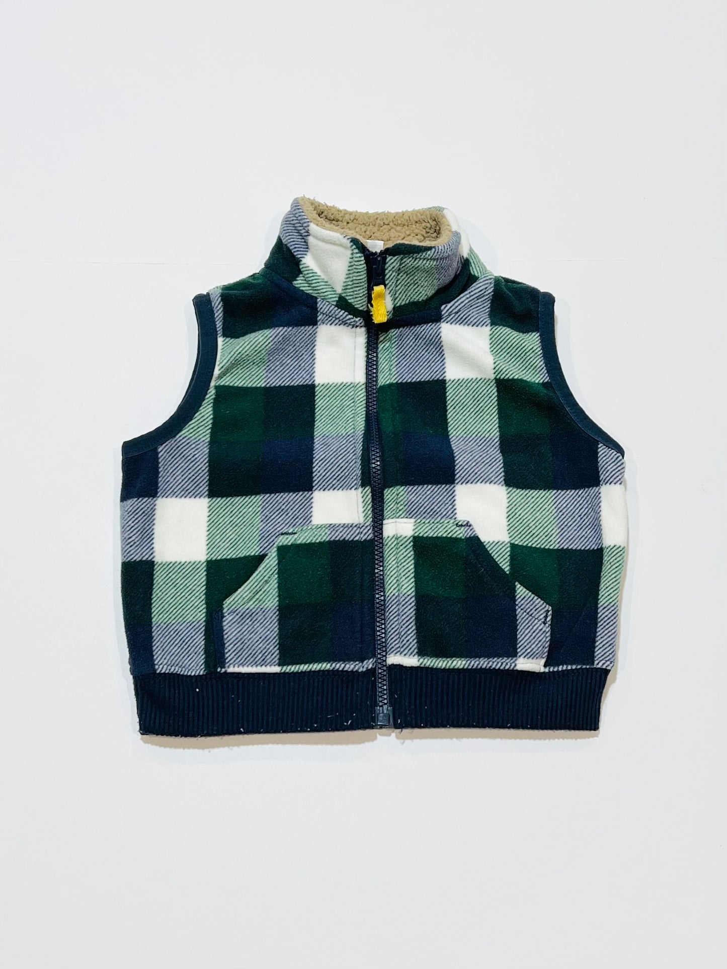 Fleece vest - Size 6-9 months