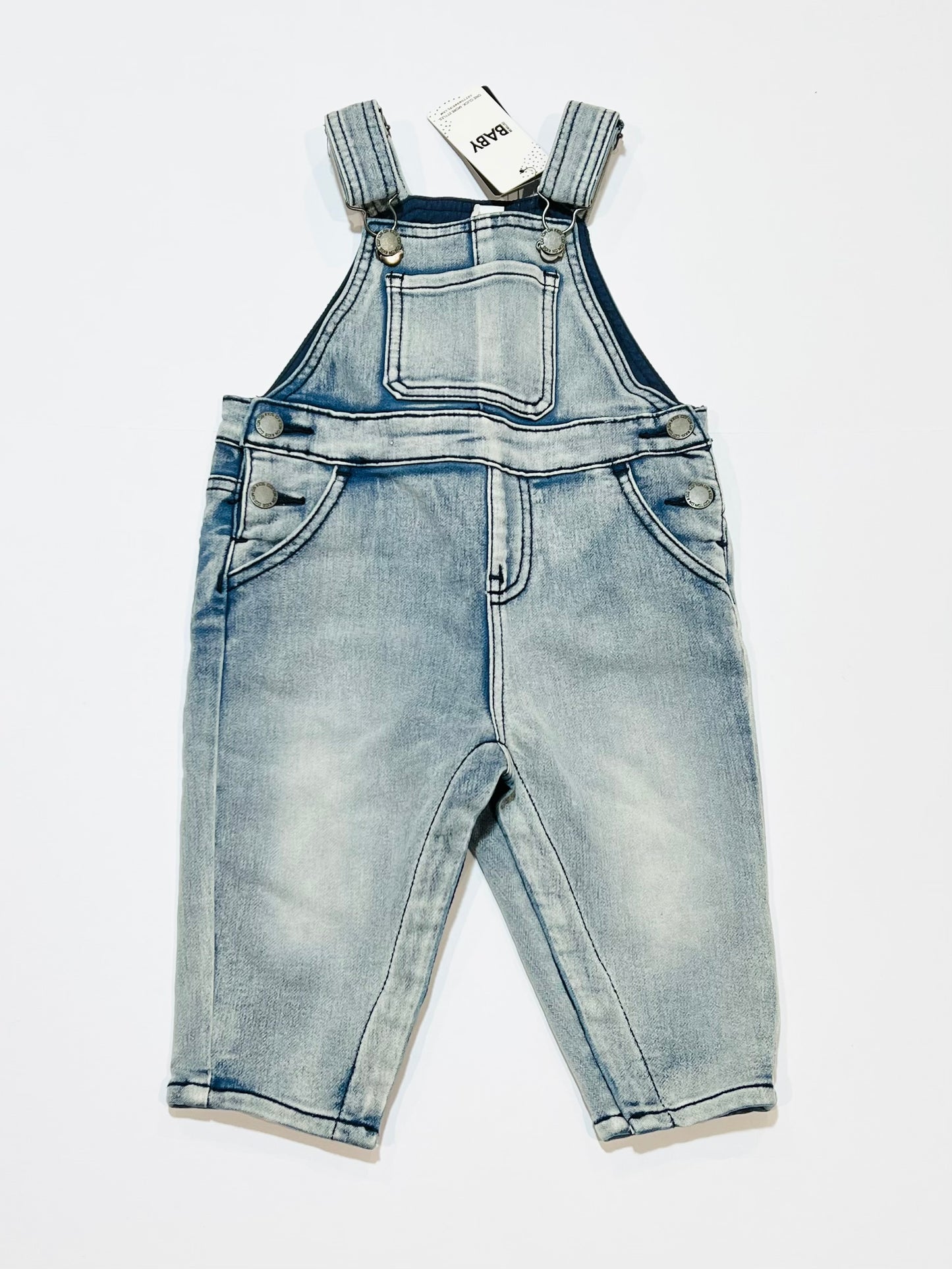Denim overalls brand new - Size 0