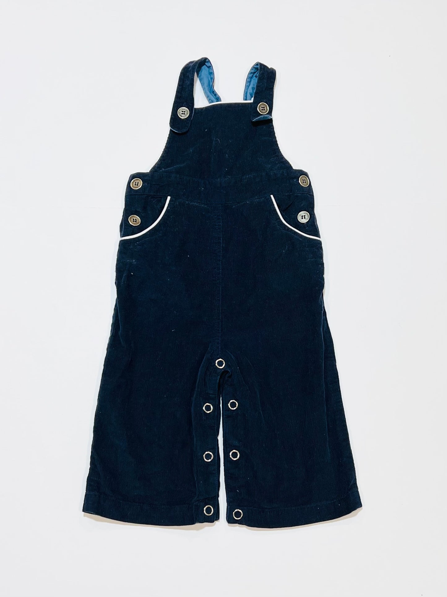 Navy corduroy overalls - Size 0