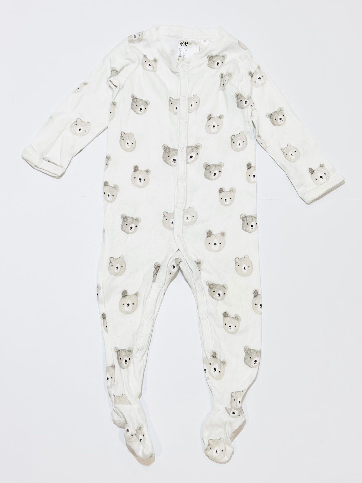 Bears onesie - Size 6-9 months