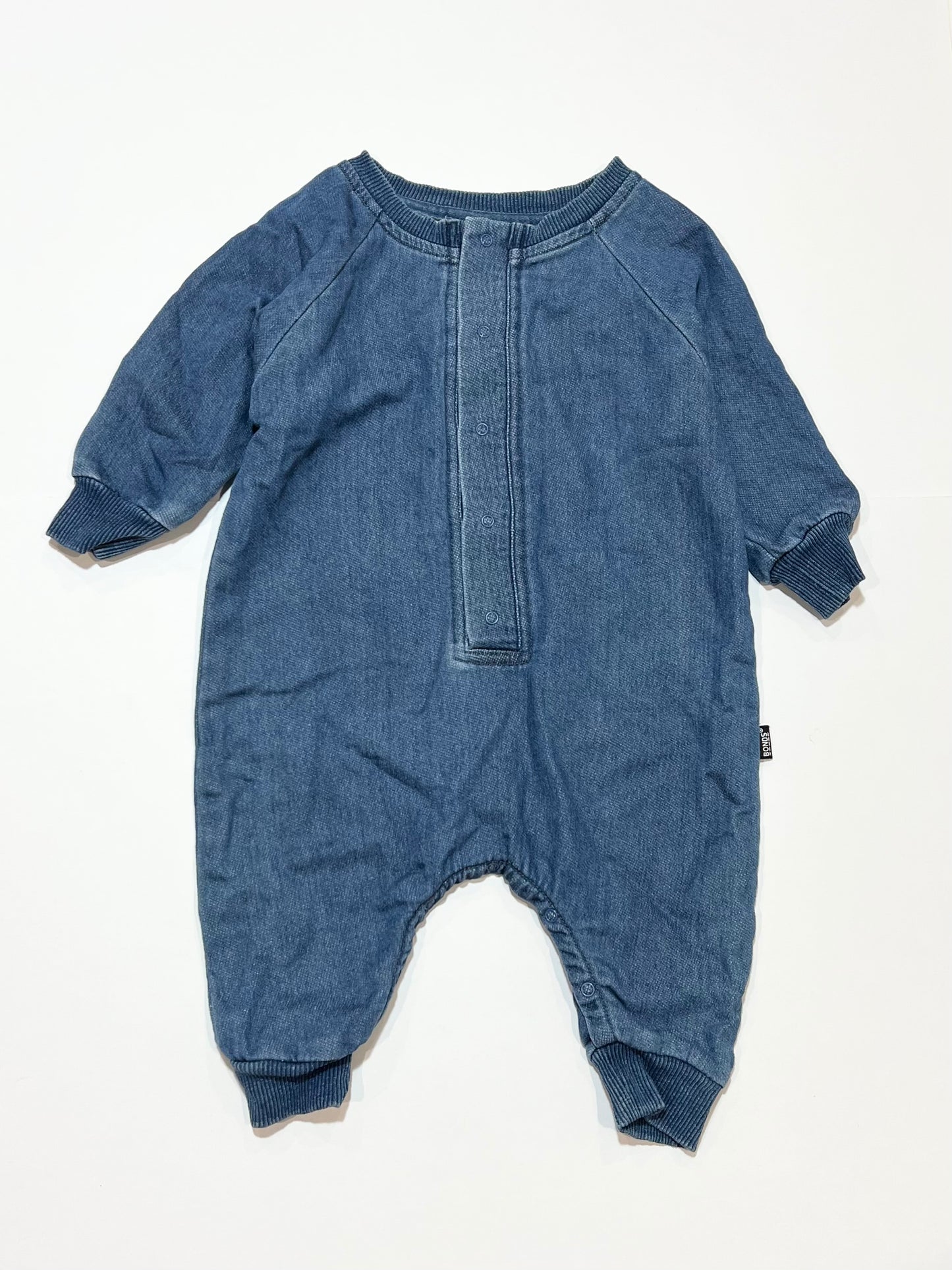 Blue onesie - Size 0