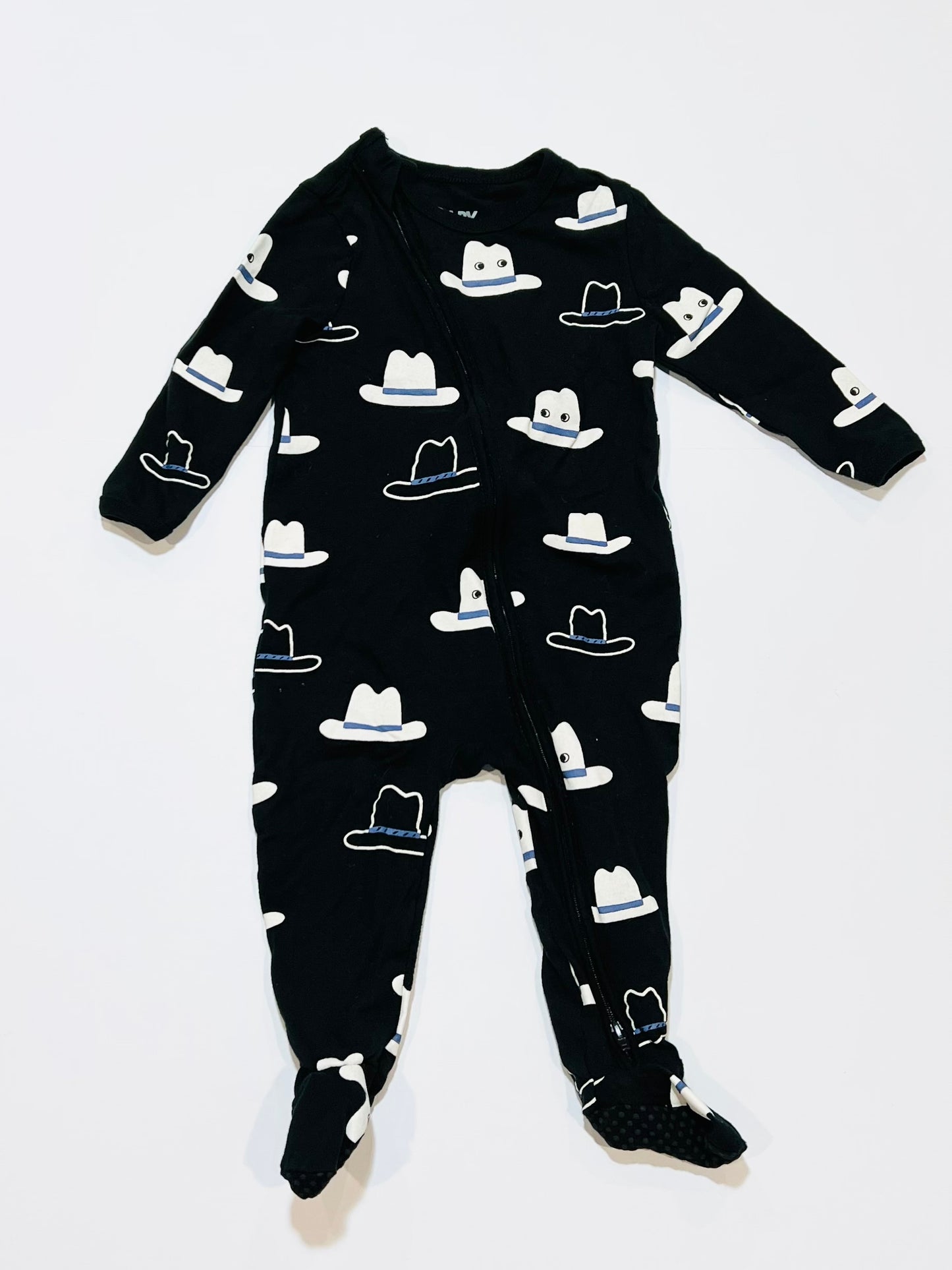 Black zip onesie - Size 0