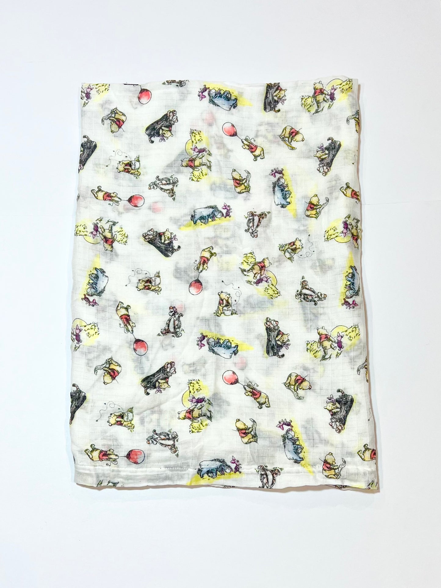 Winnie the Pooh muslin wrap