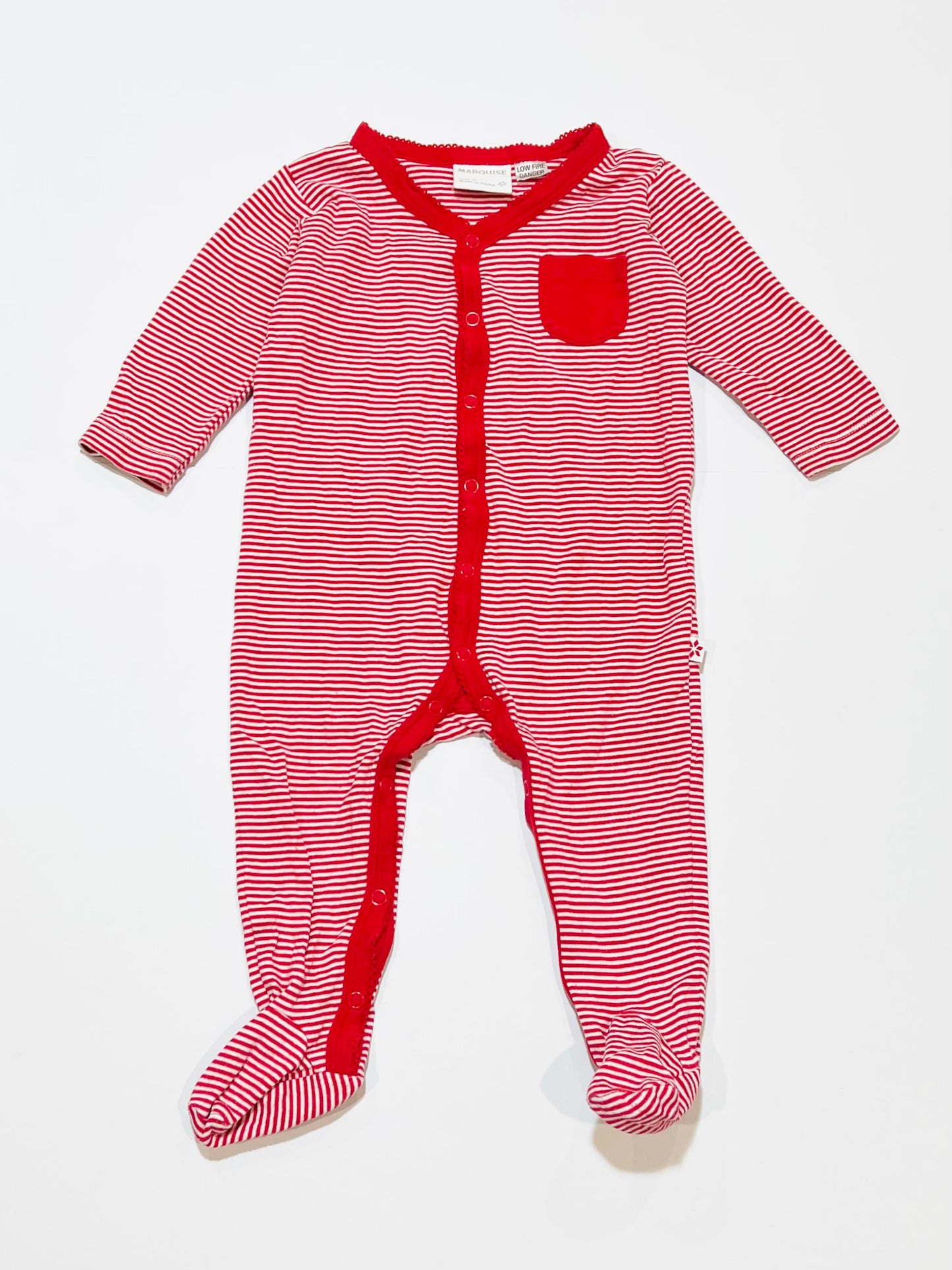 Striped onesie - Size 0