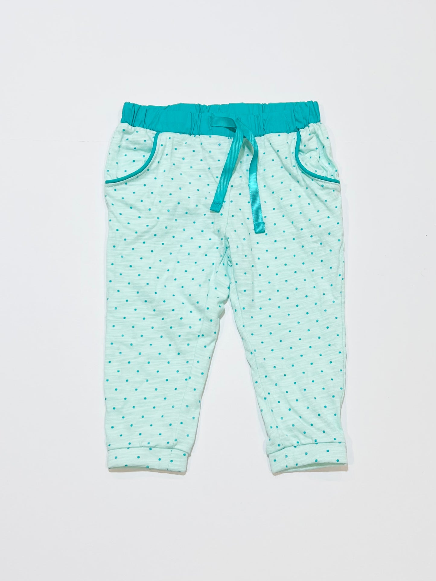 Green jersey pants - Size 0