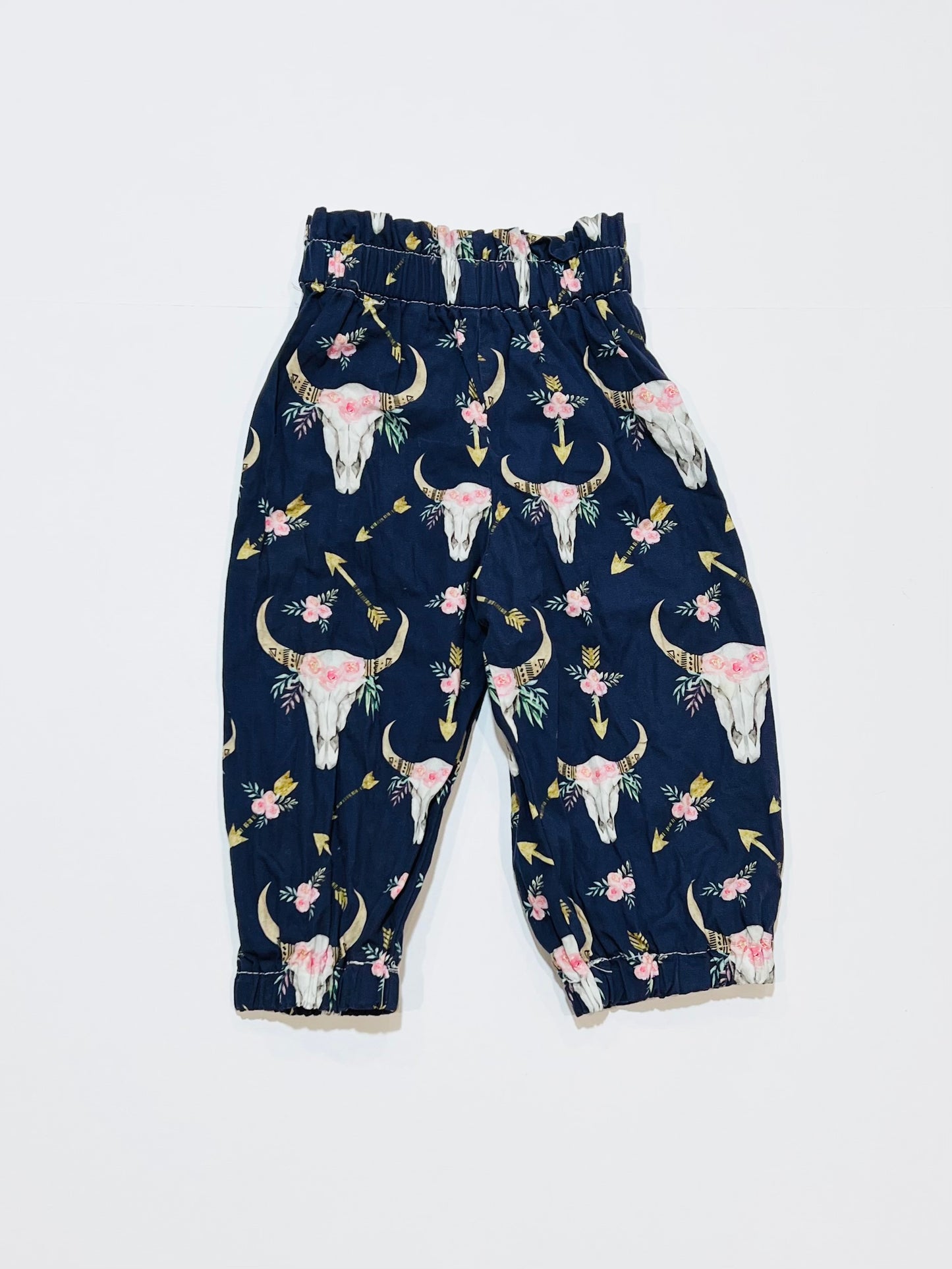 Navy pants - Size 6-9 months