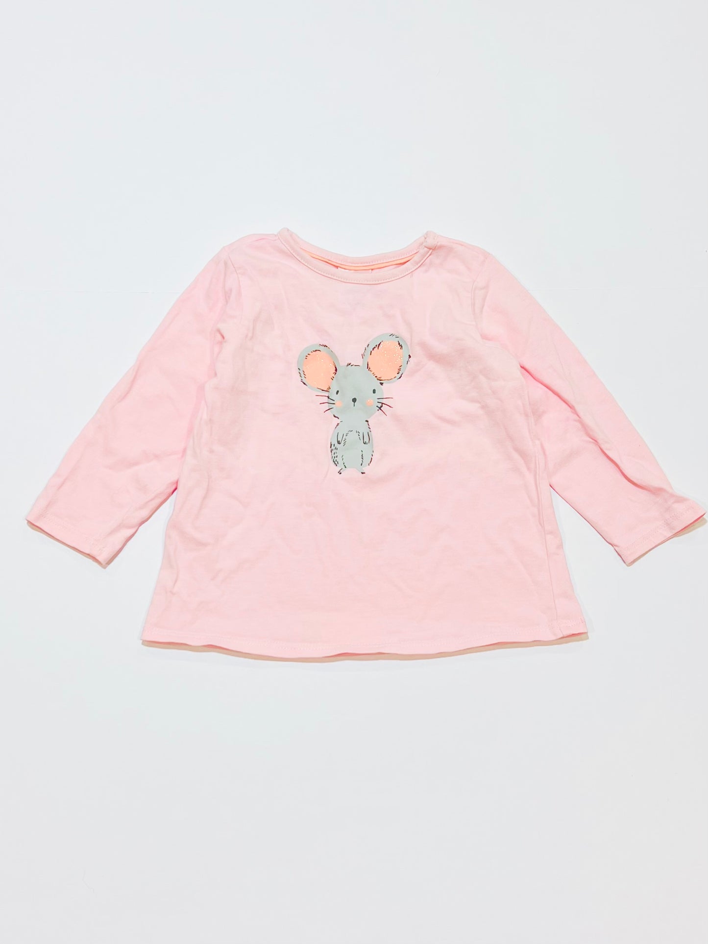 Glitter mouse top - Size 0