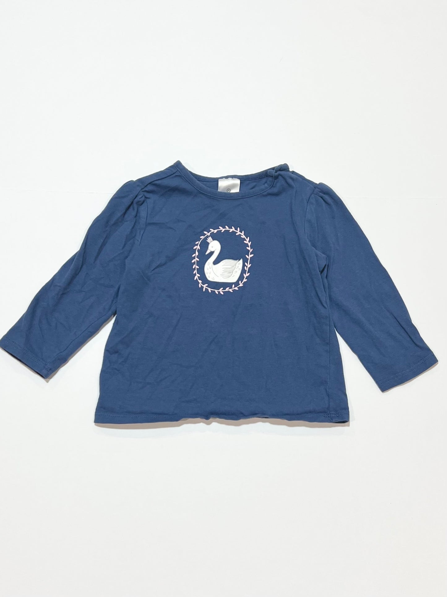 Blue swan top - Size 0