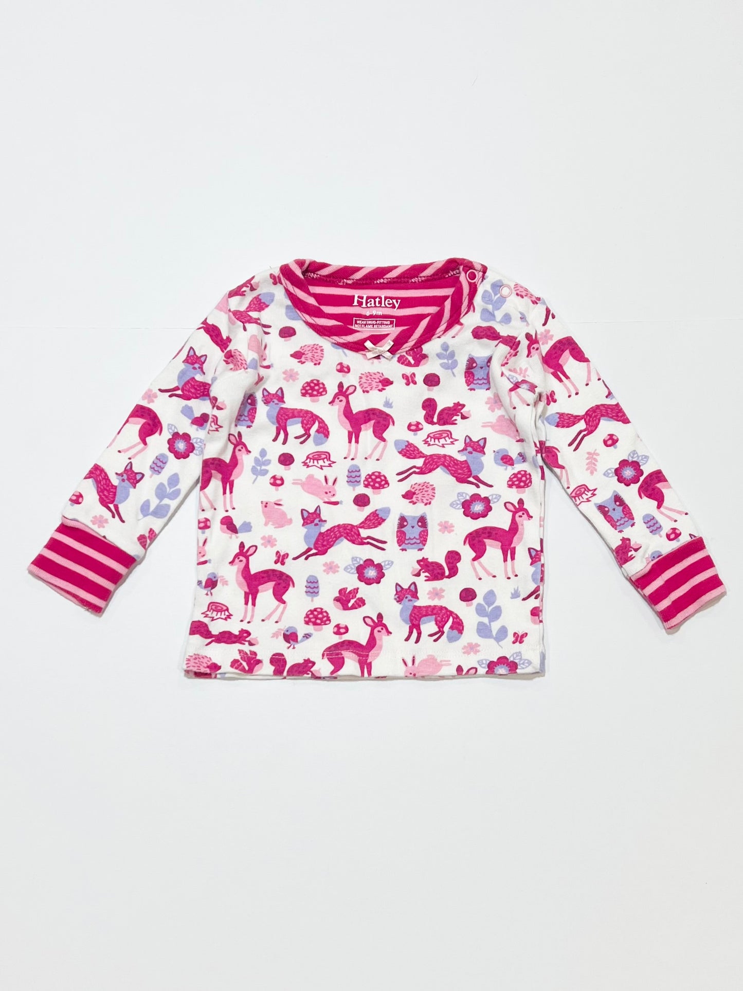Woodlands animal top - Size 6-9 months
