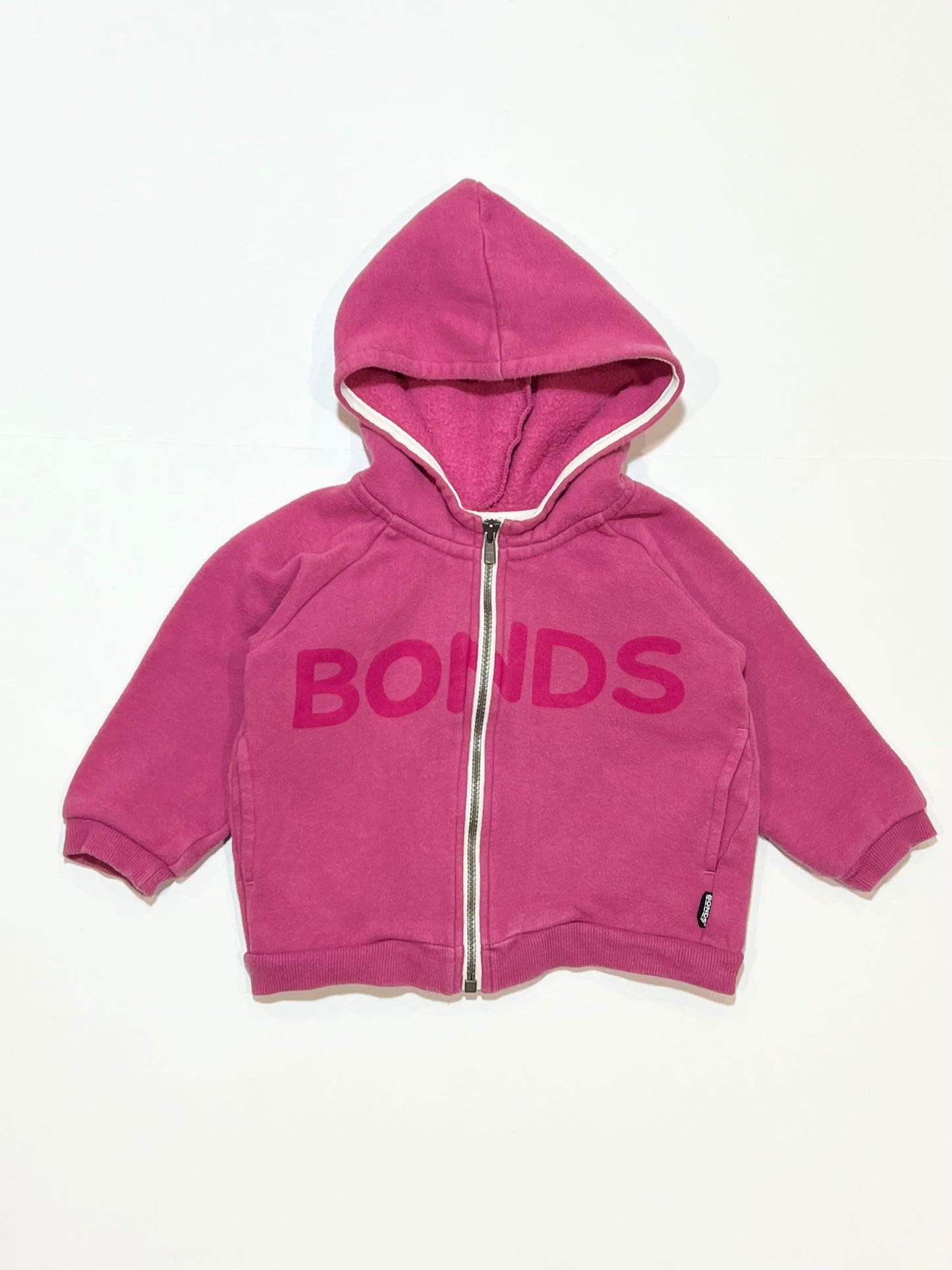Plum zip hoodie - Size 0