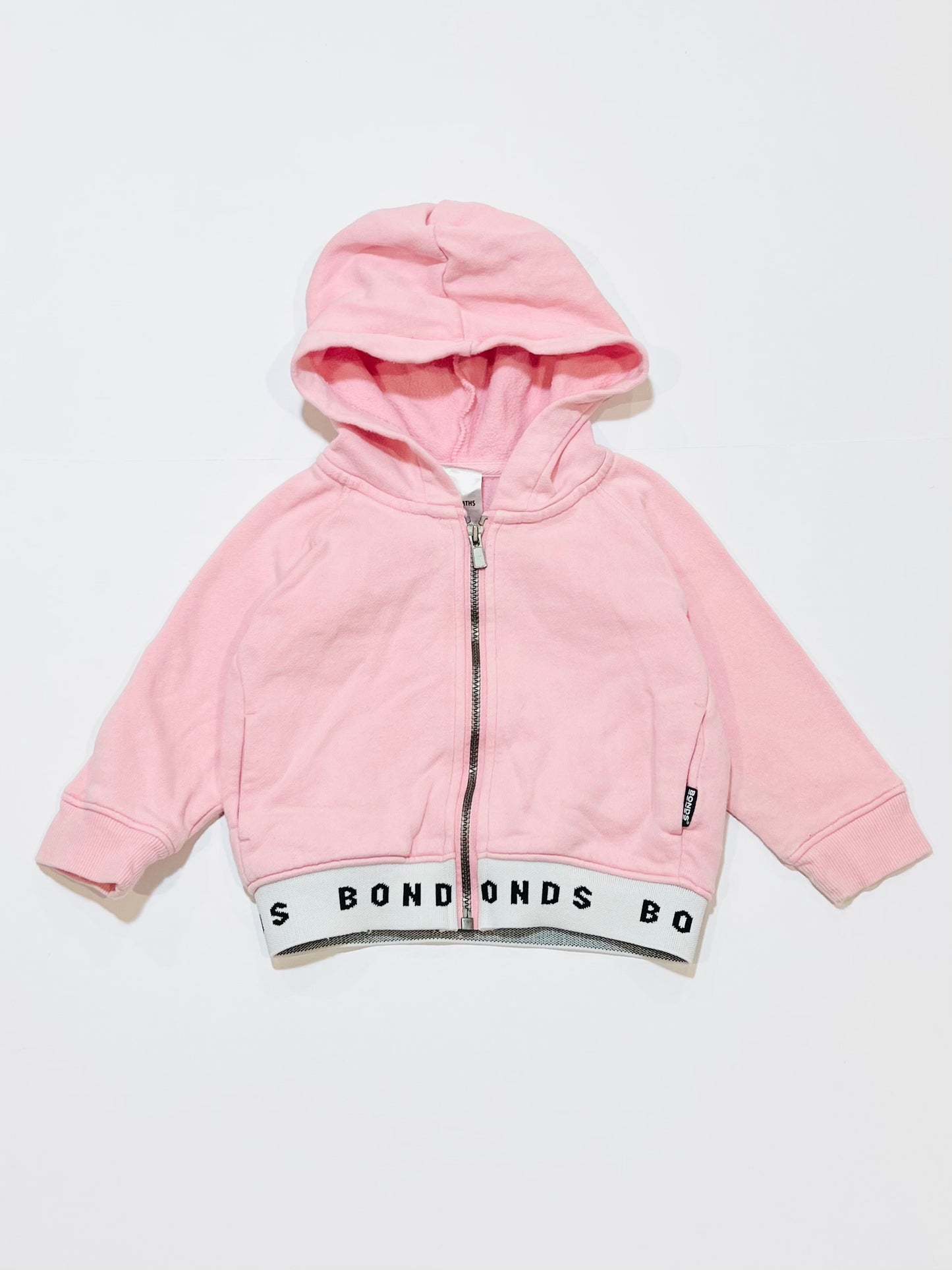 Pink zip hoodie - Size 0