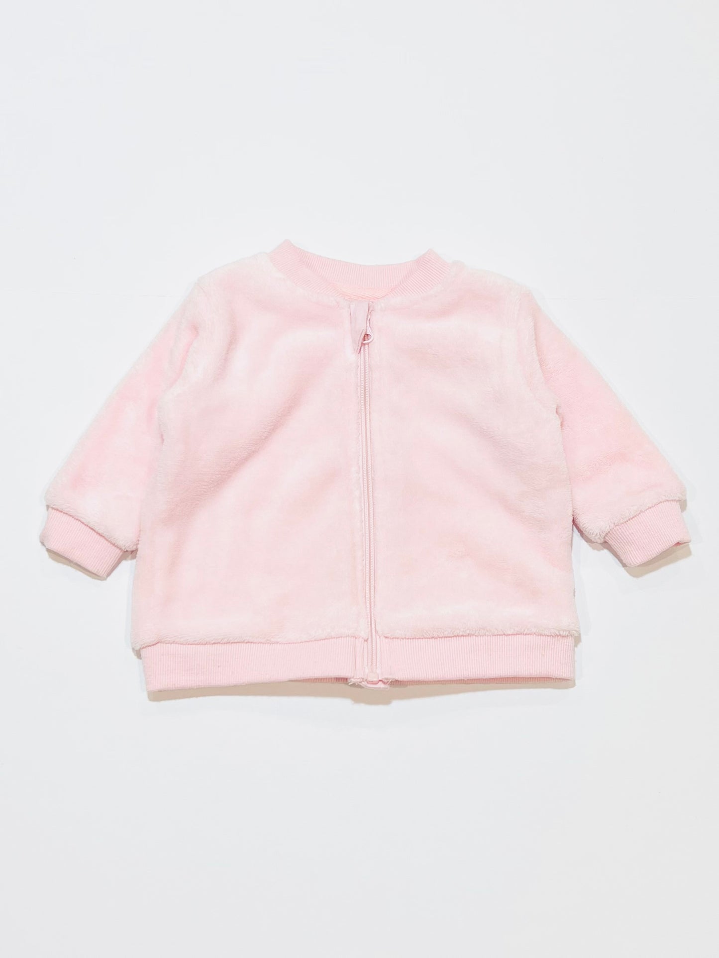 Pink fleece jacket - Size 0