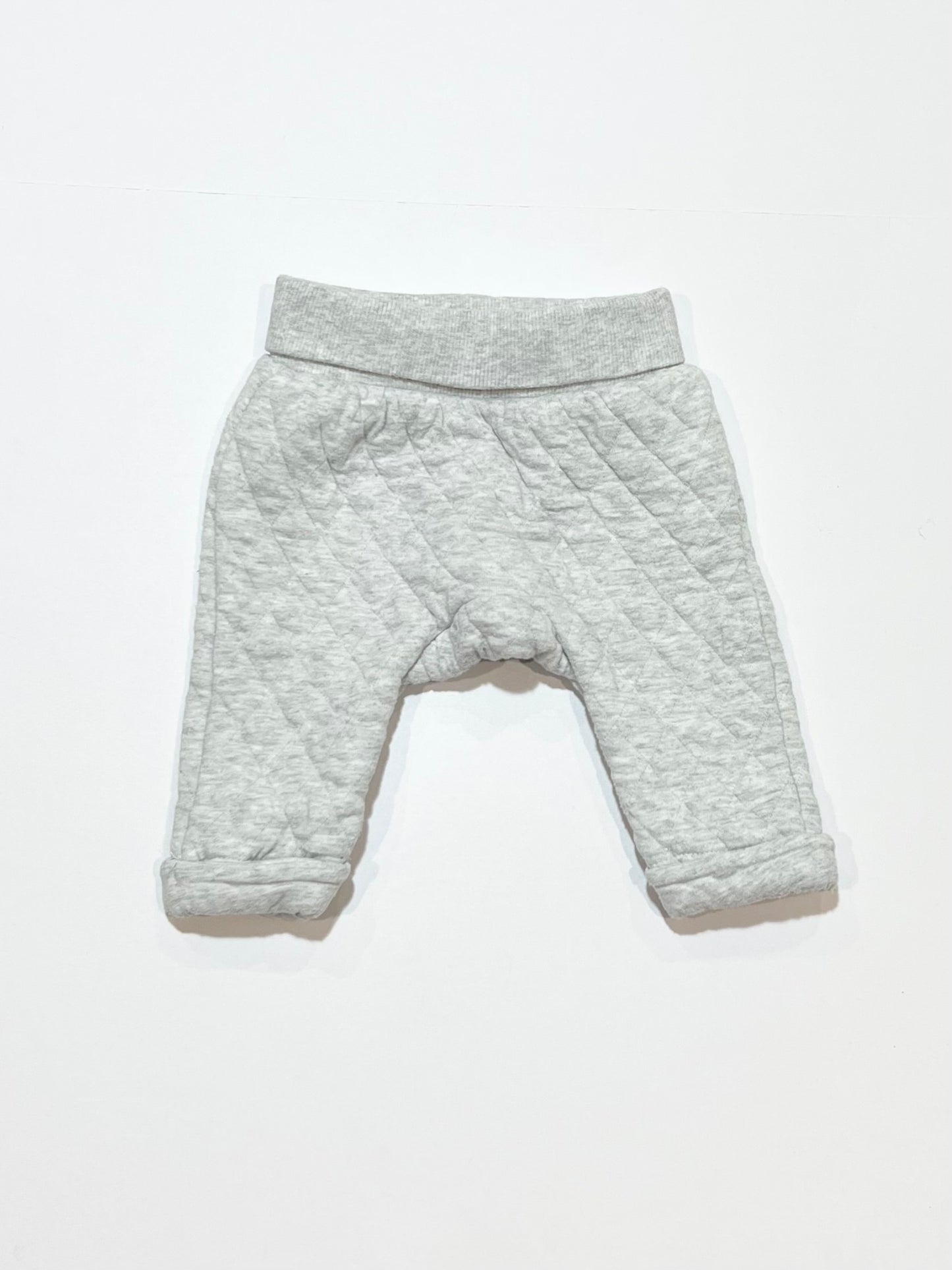 Grey quilted pants - Size 000