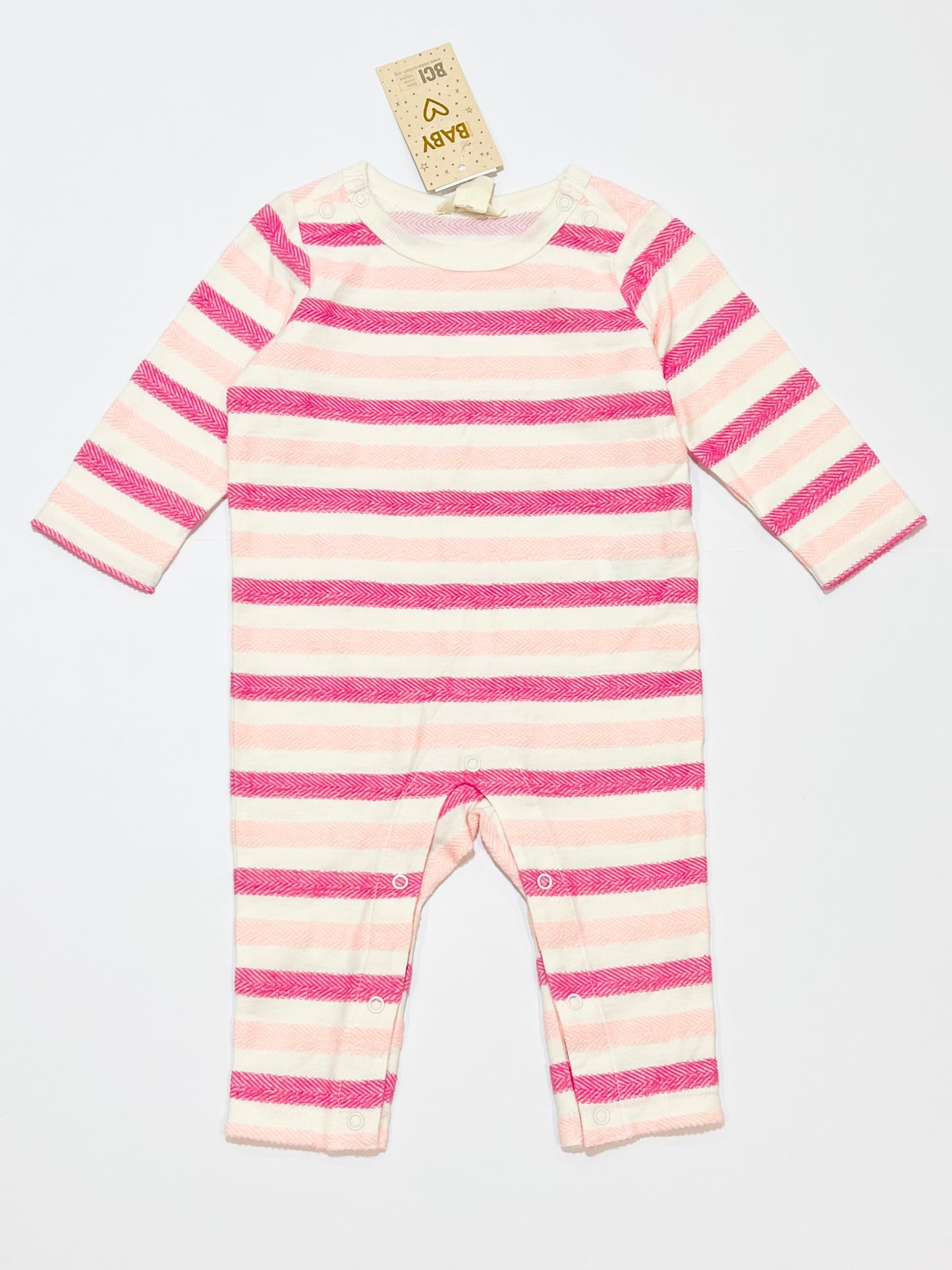 Striped onesie brand new - Size 0