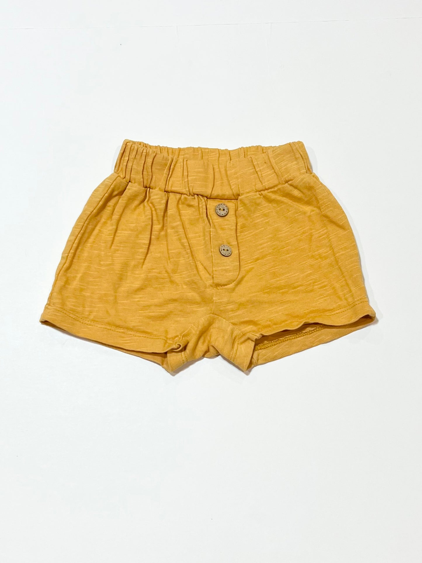 Yellow jersey shorts - Size 000
