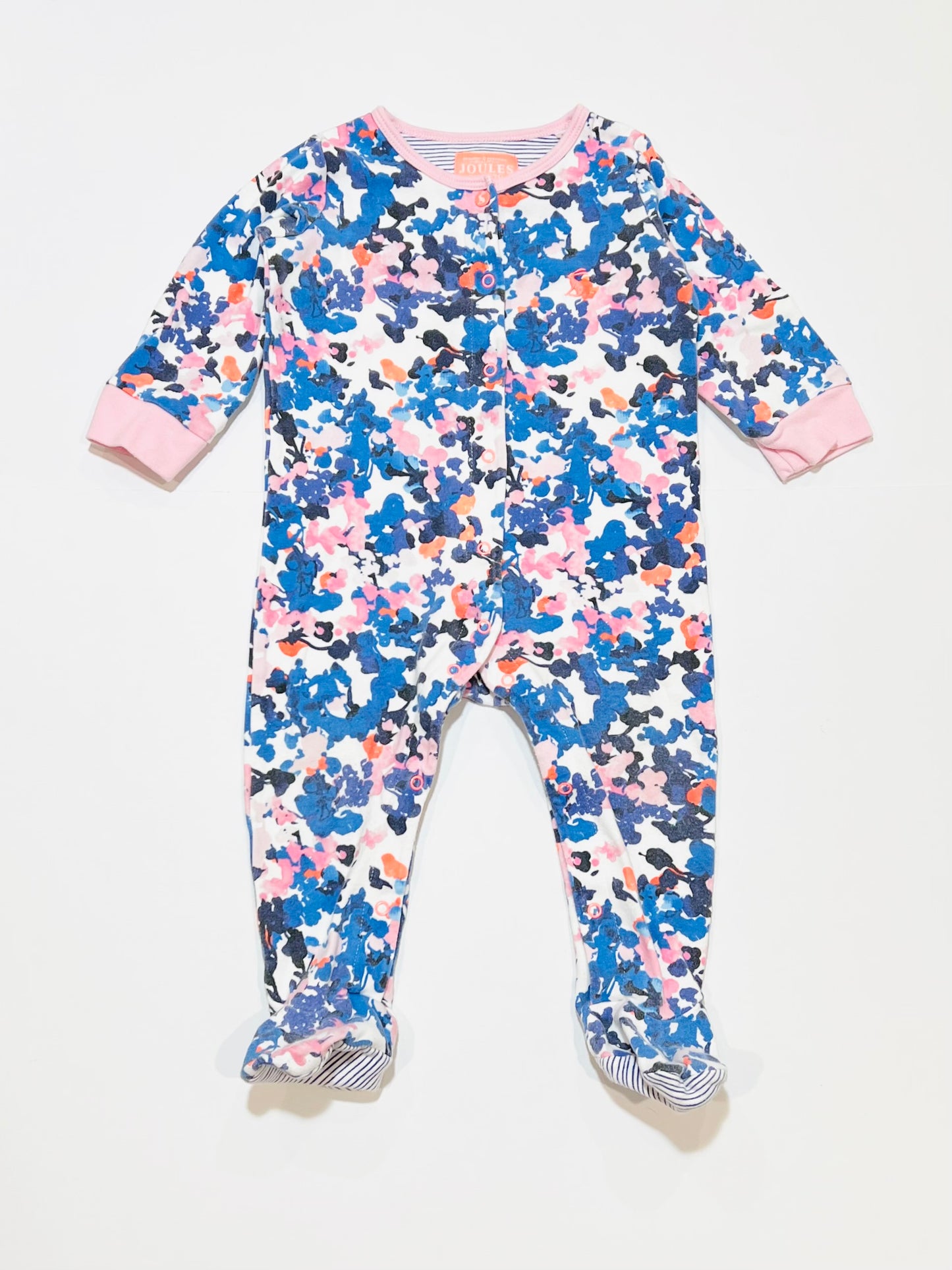 Patterned onesie - Size 9-12 months