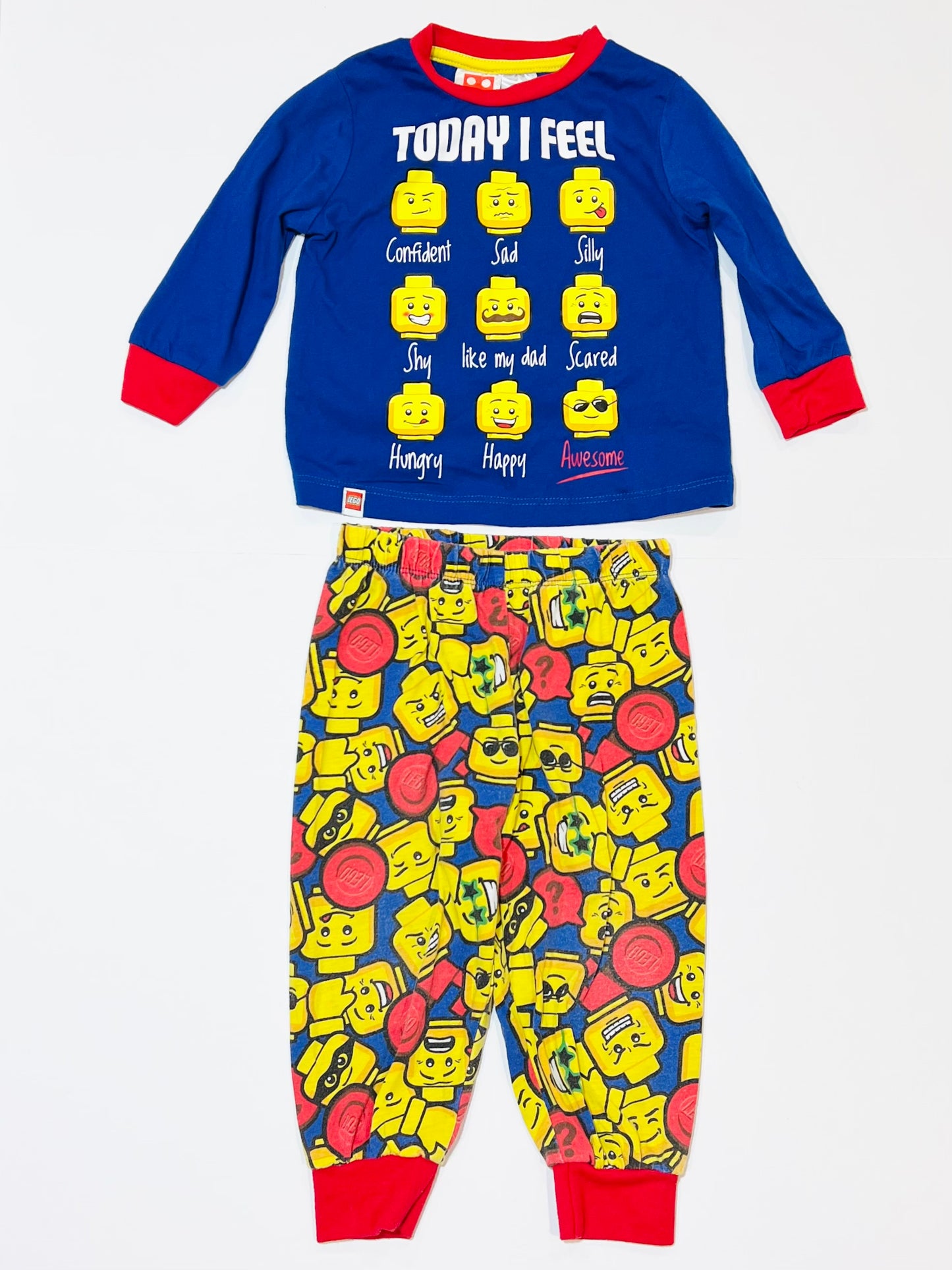 Lego head pyjamas - Size 1