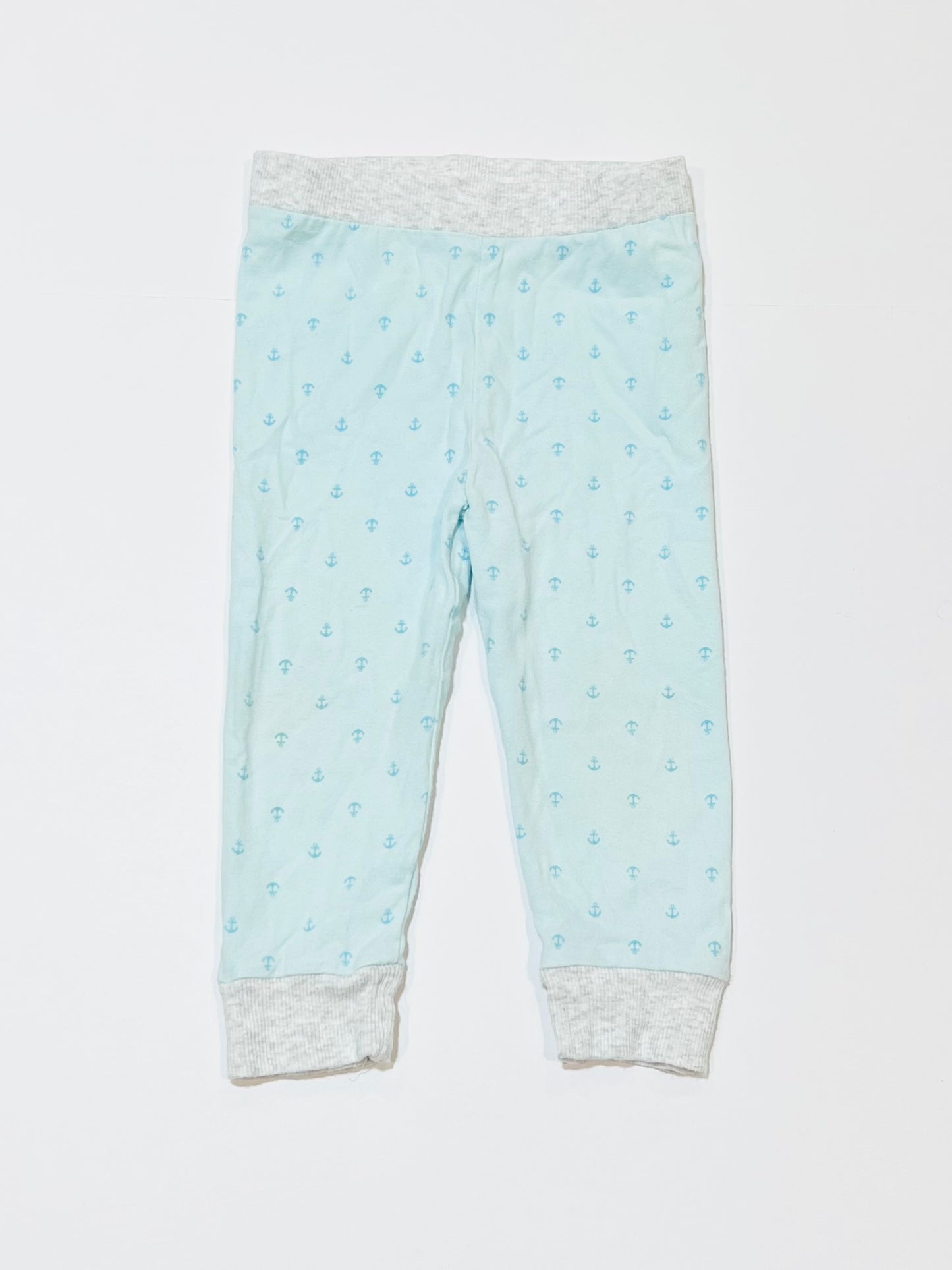 Blue anchor leggings - Size 1