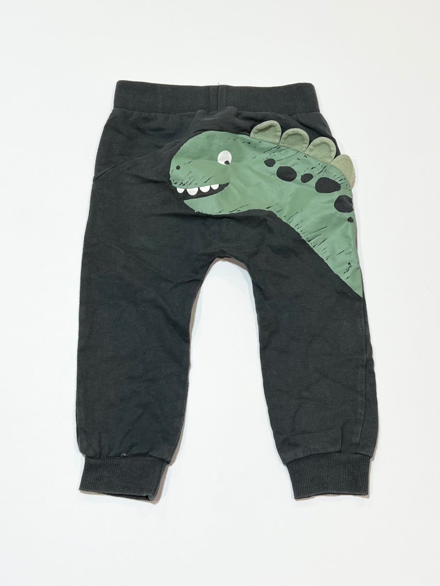 Grey dinosaur trackies - Size 1