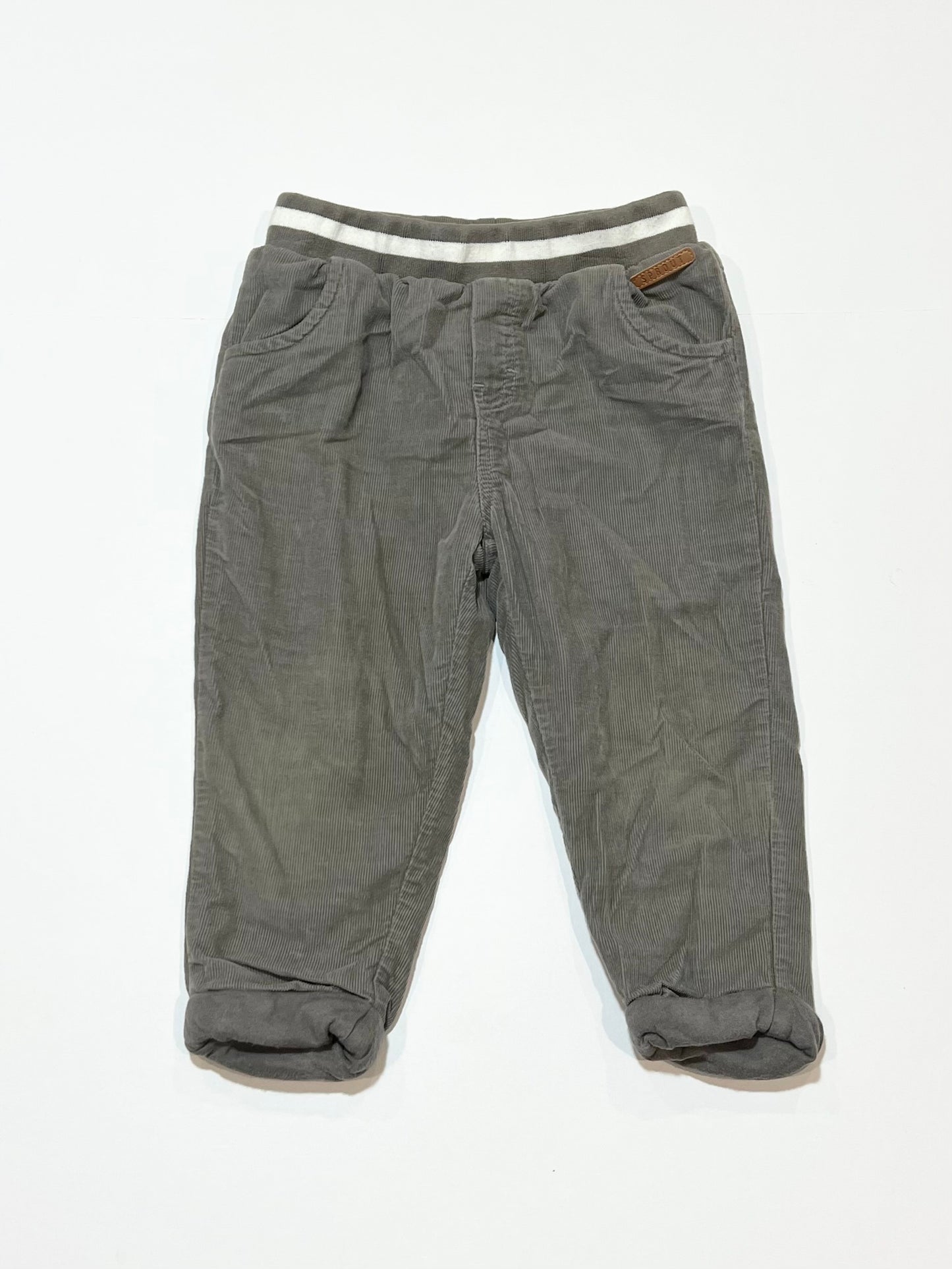 Grey corduroy pants - Size 1