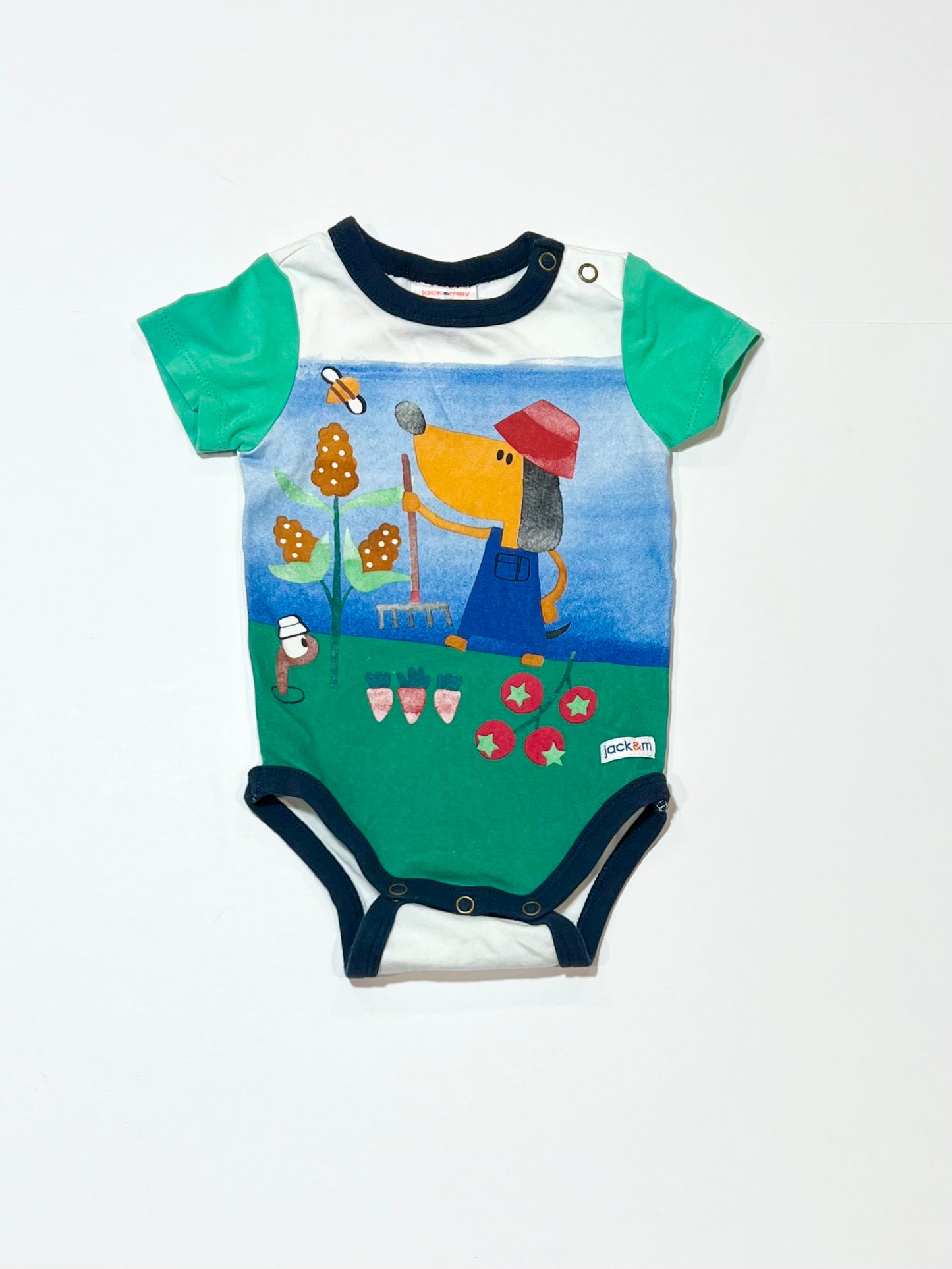 Gardening dog bodysuit - Size 000