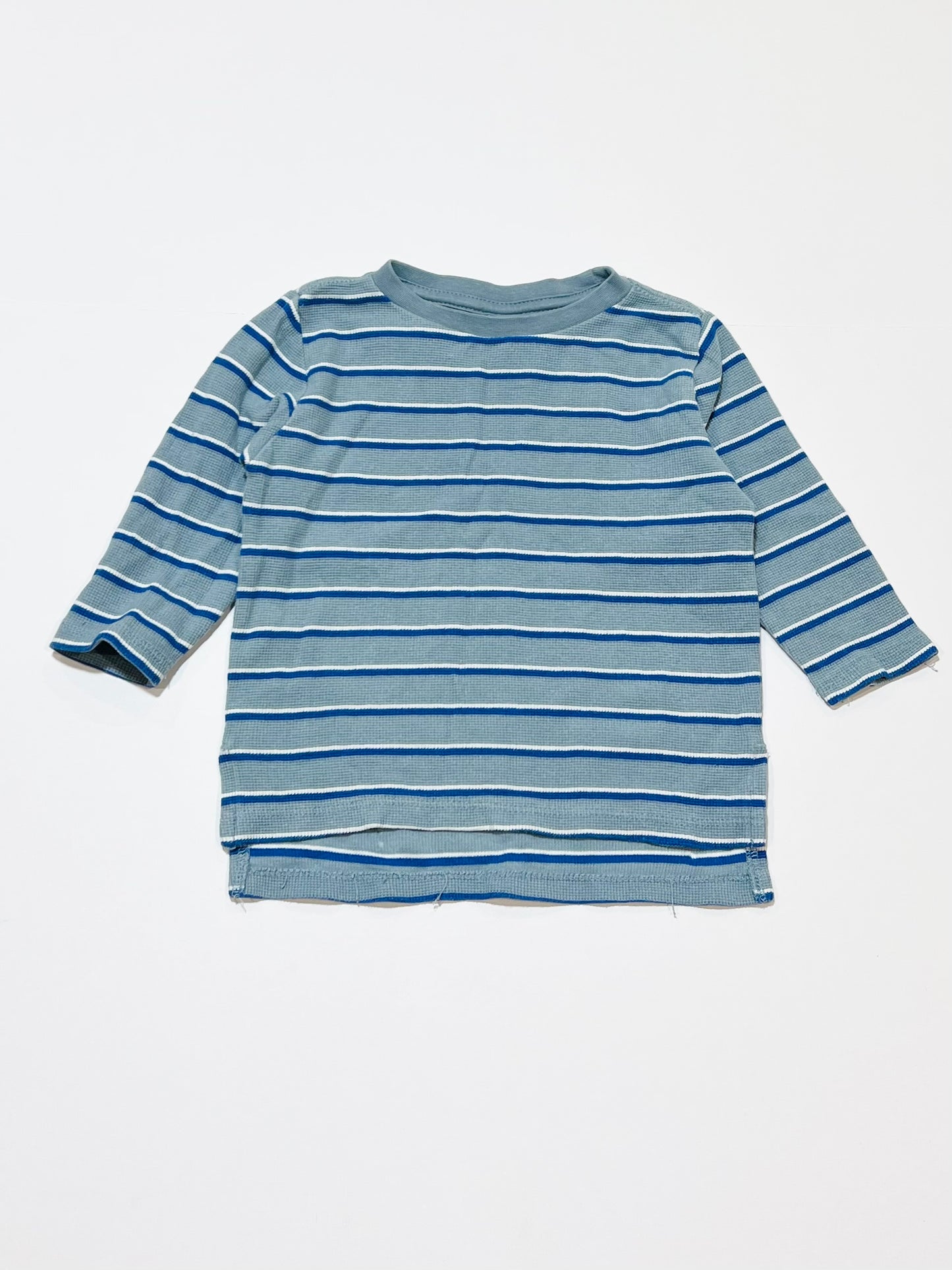 Striped waffle top - Size 1
