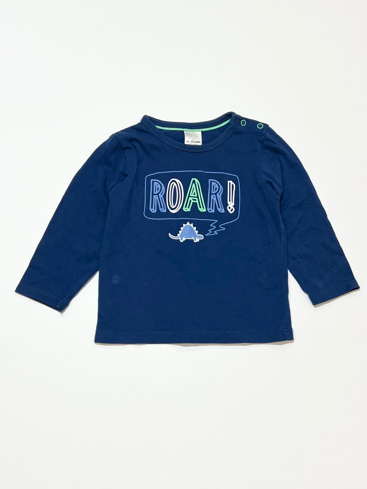 Blue roar! top - Size 1