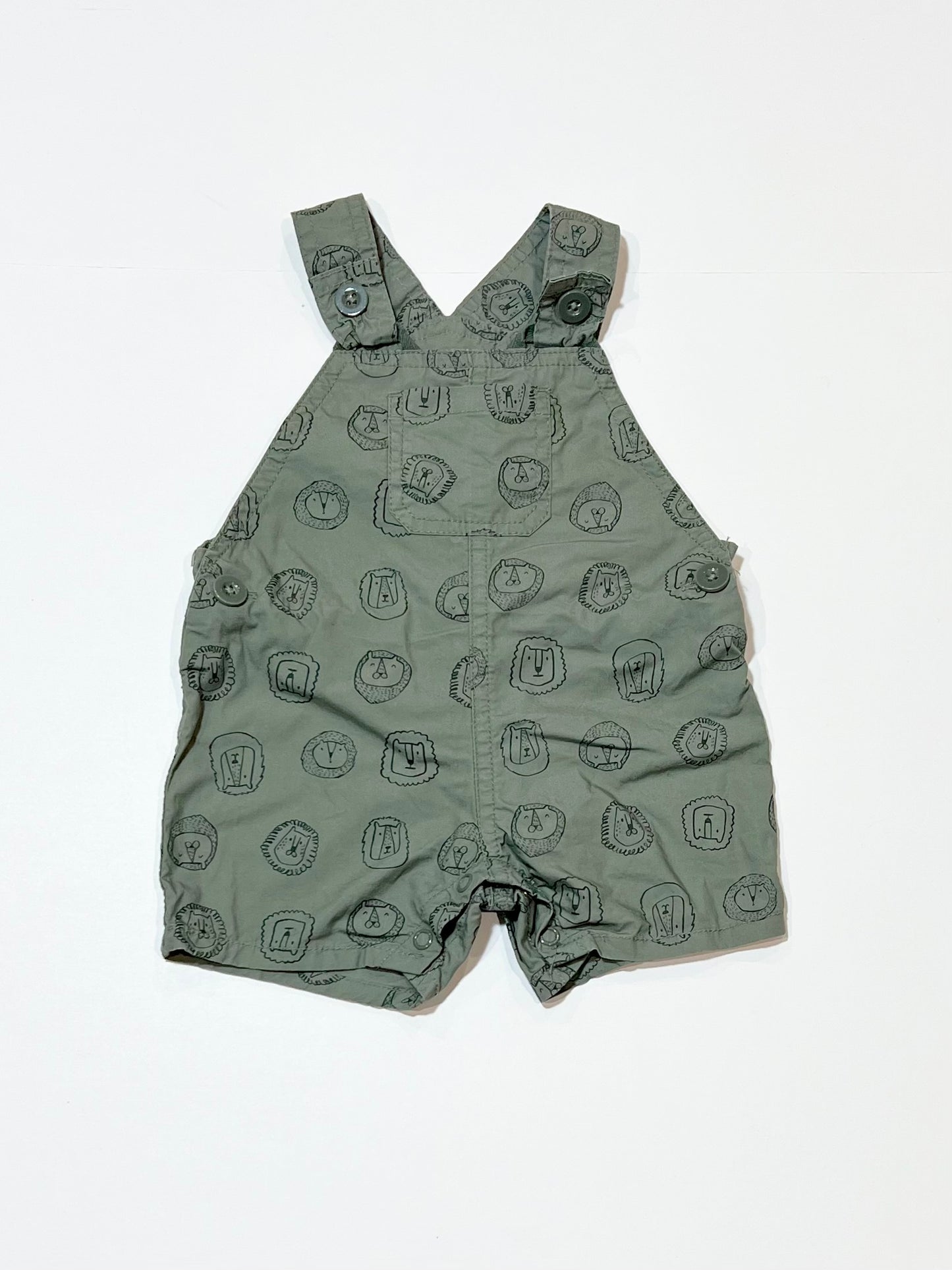 Grey lion overalls - Size 000