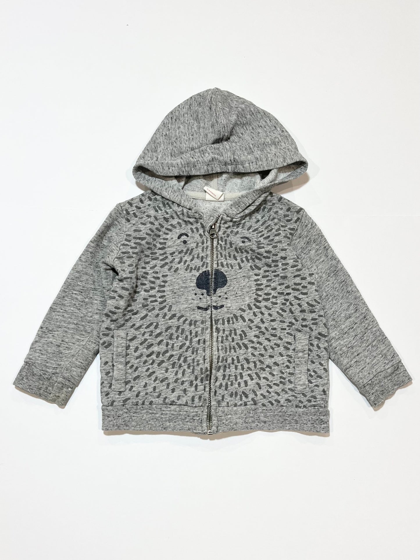 Grey bear hoodie - Size 1