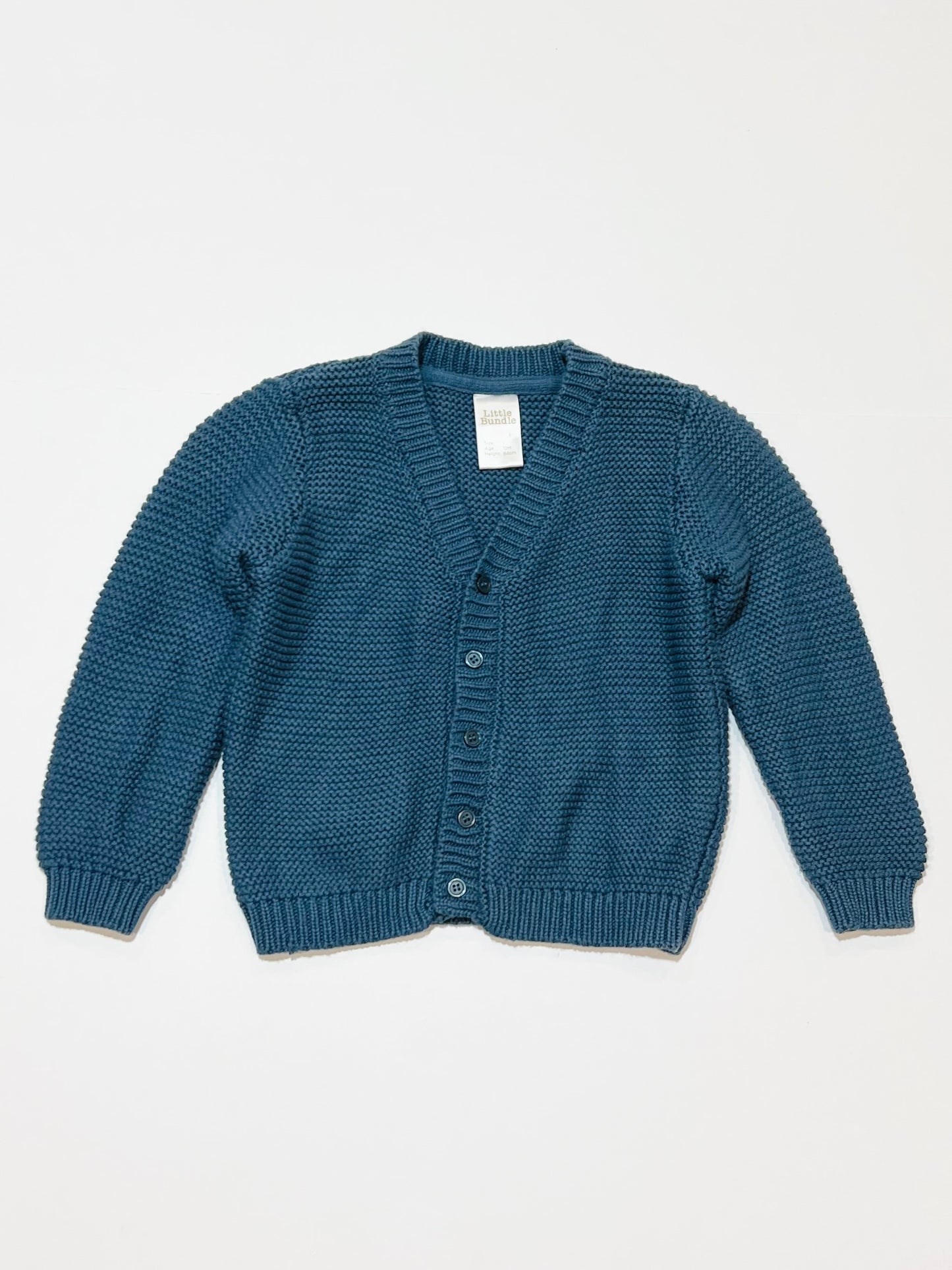 Blue knit cardigan - Size 1