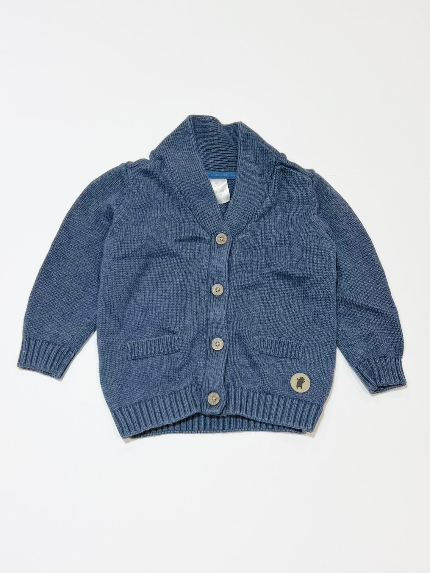 Grey knit jacket - Size 1