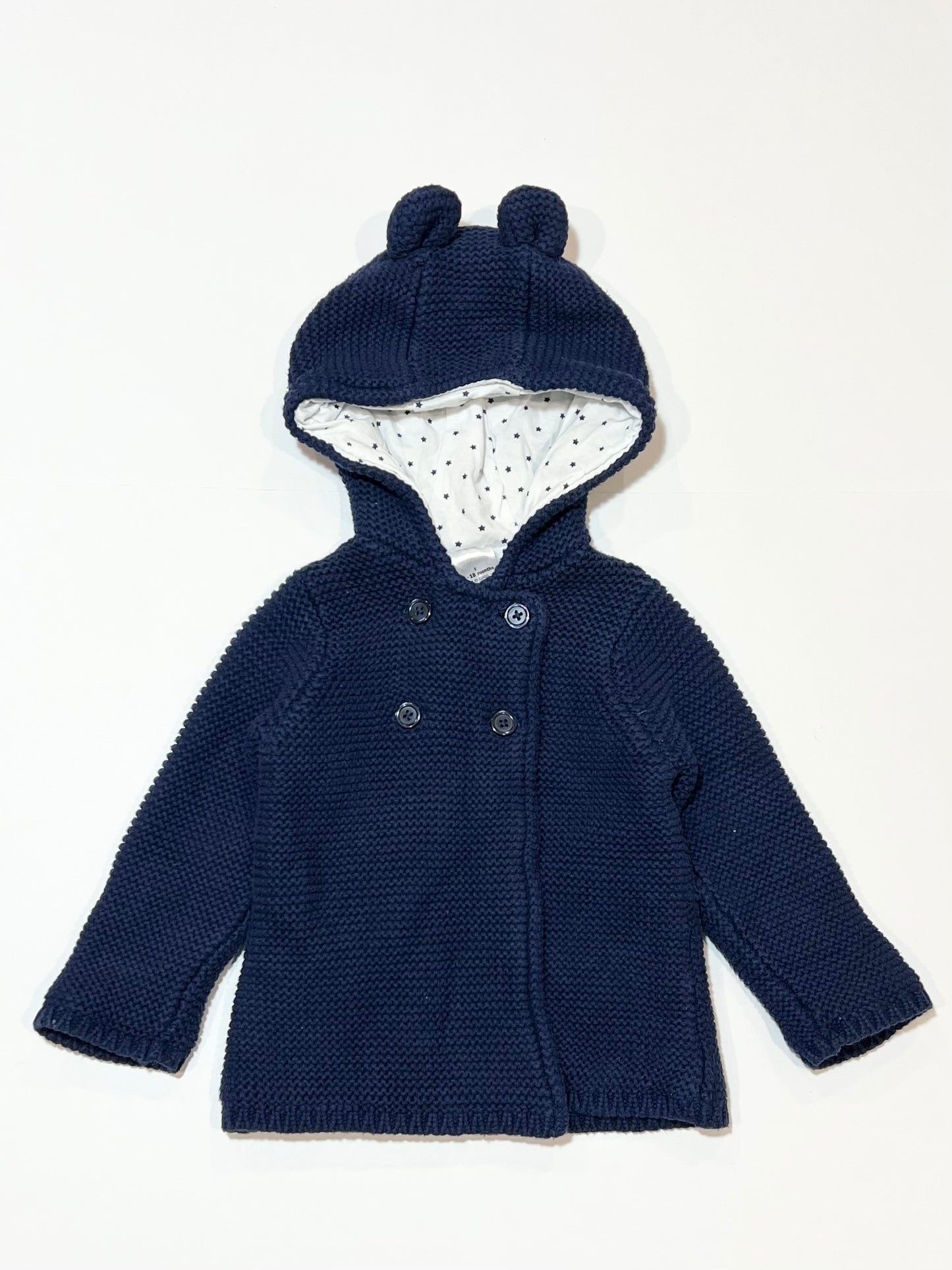 Navy knit jacket - Size 1