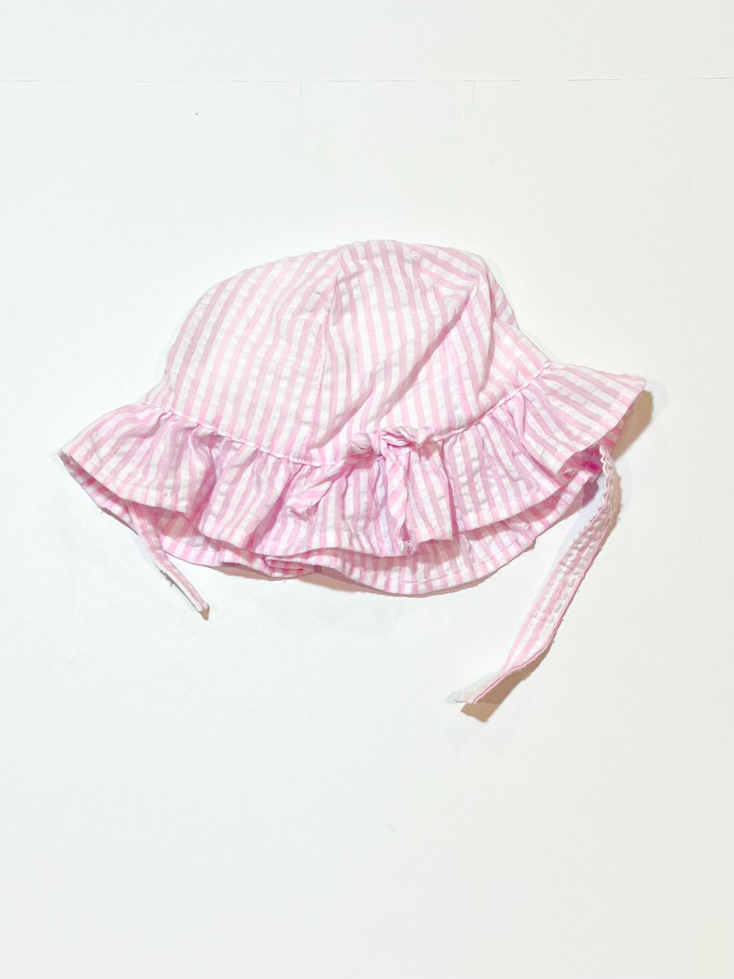 Seersucker hat - Size 6-12 months