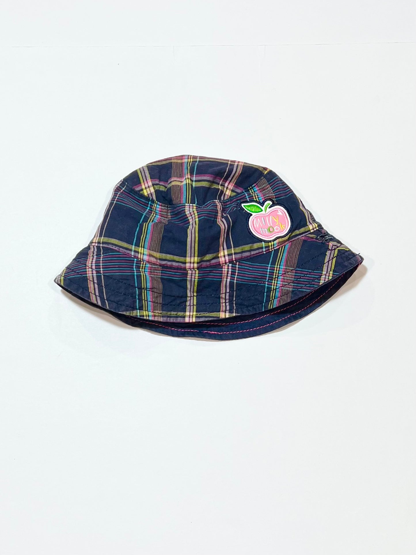 Checkered sun hat - Size 1-3 years