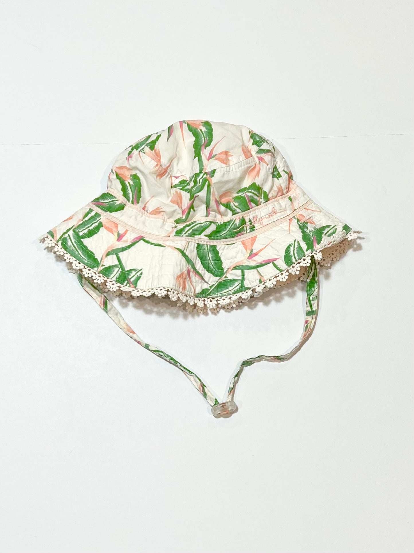 Leafy sun hat - Size 1-3 years