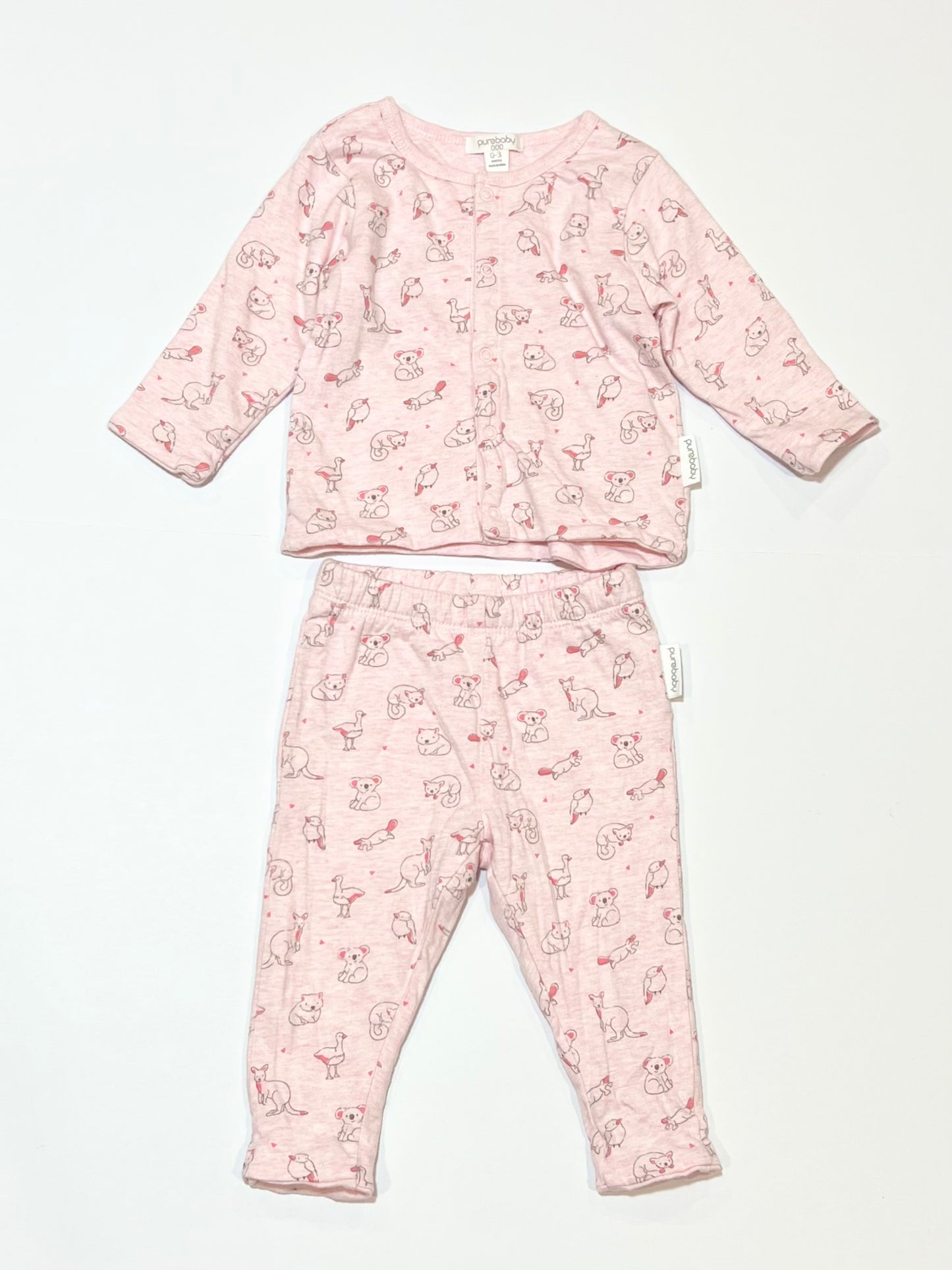 Aussie animals set - Size 000